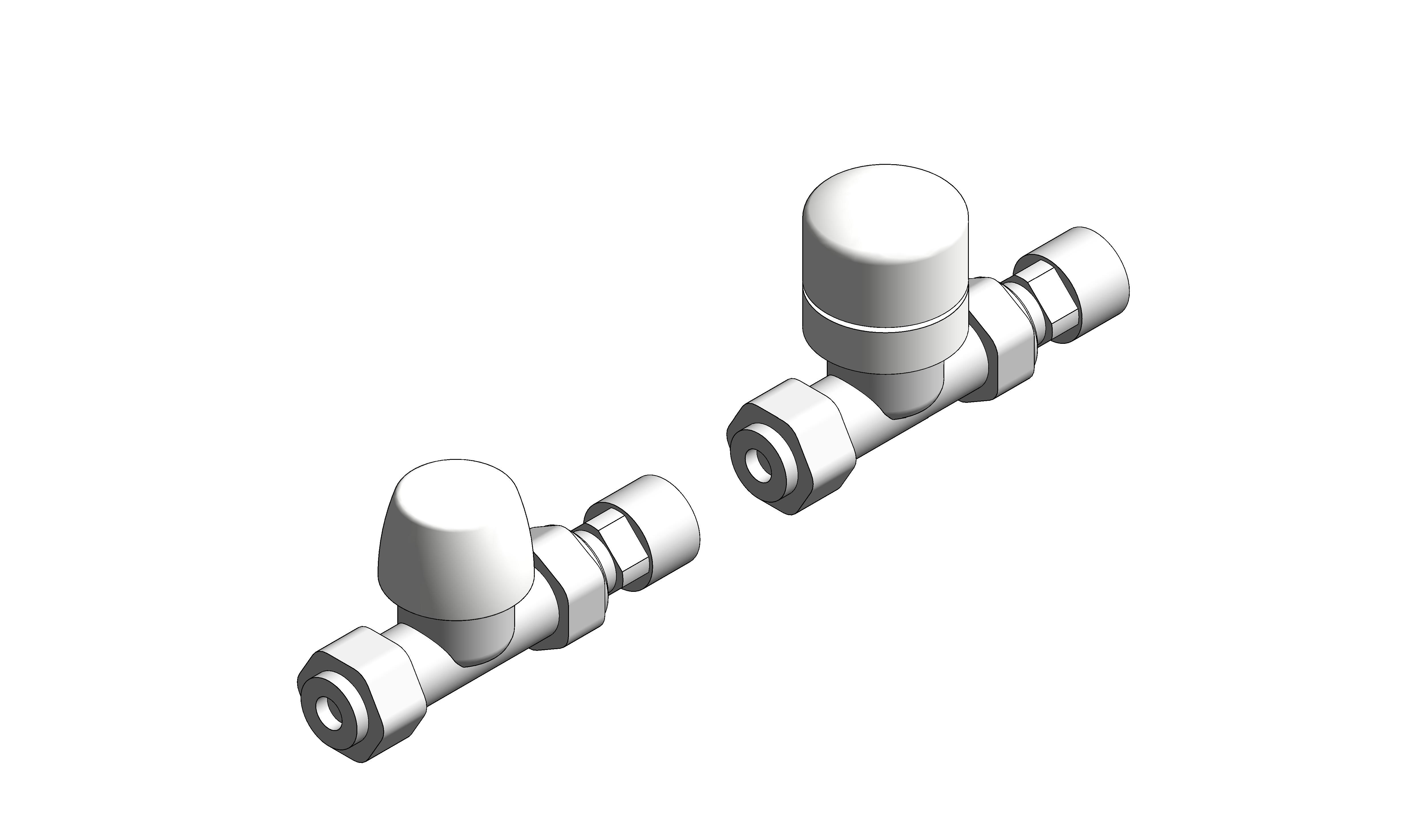 Straight Thermostatic Radiator Valve (VHL120) Range