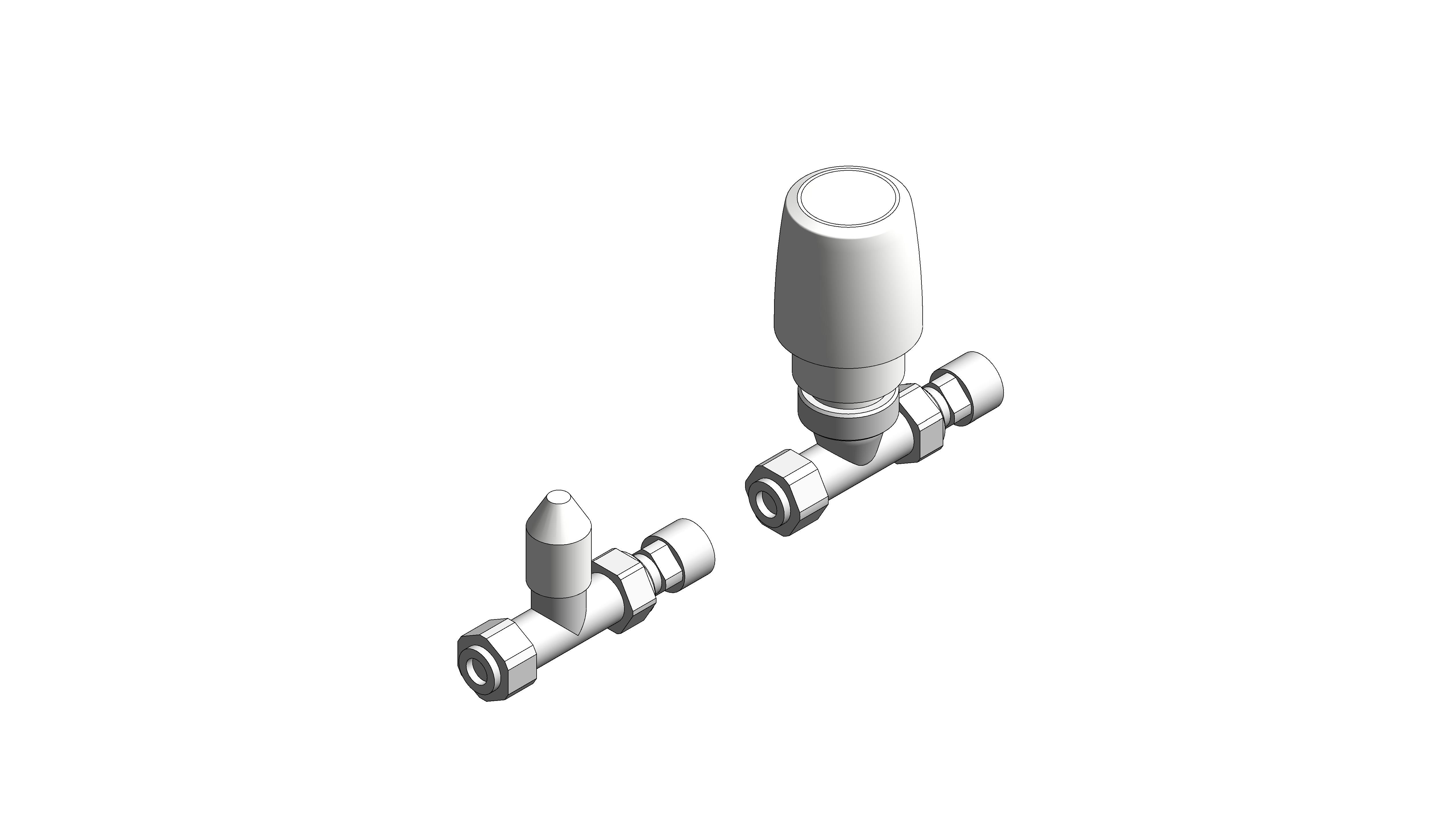 Straight Thermostatic Radiator Valve (VTL120) range