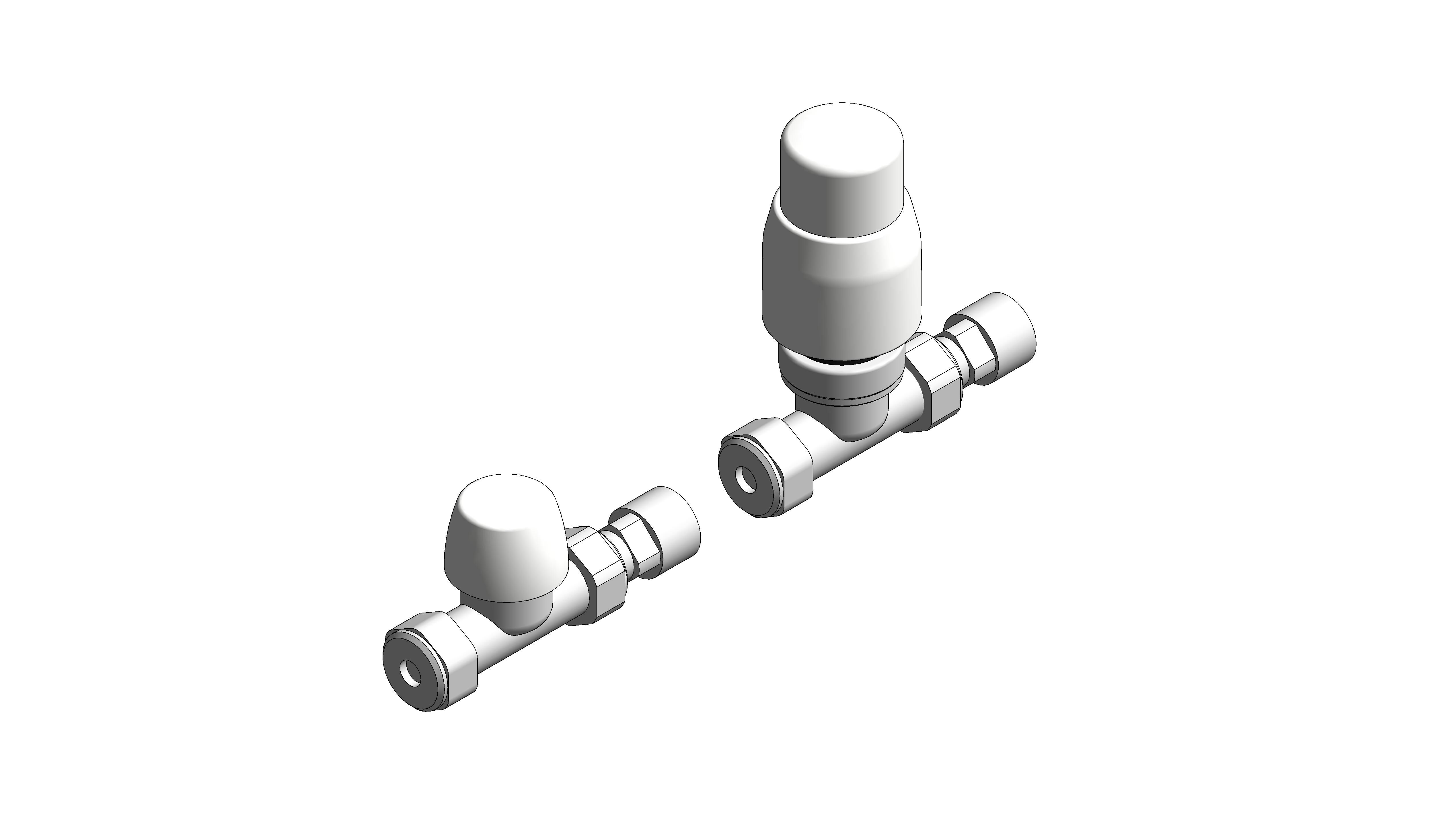 Straight Thermostatic Radiator Valve (VTL200) range