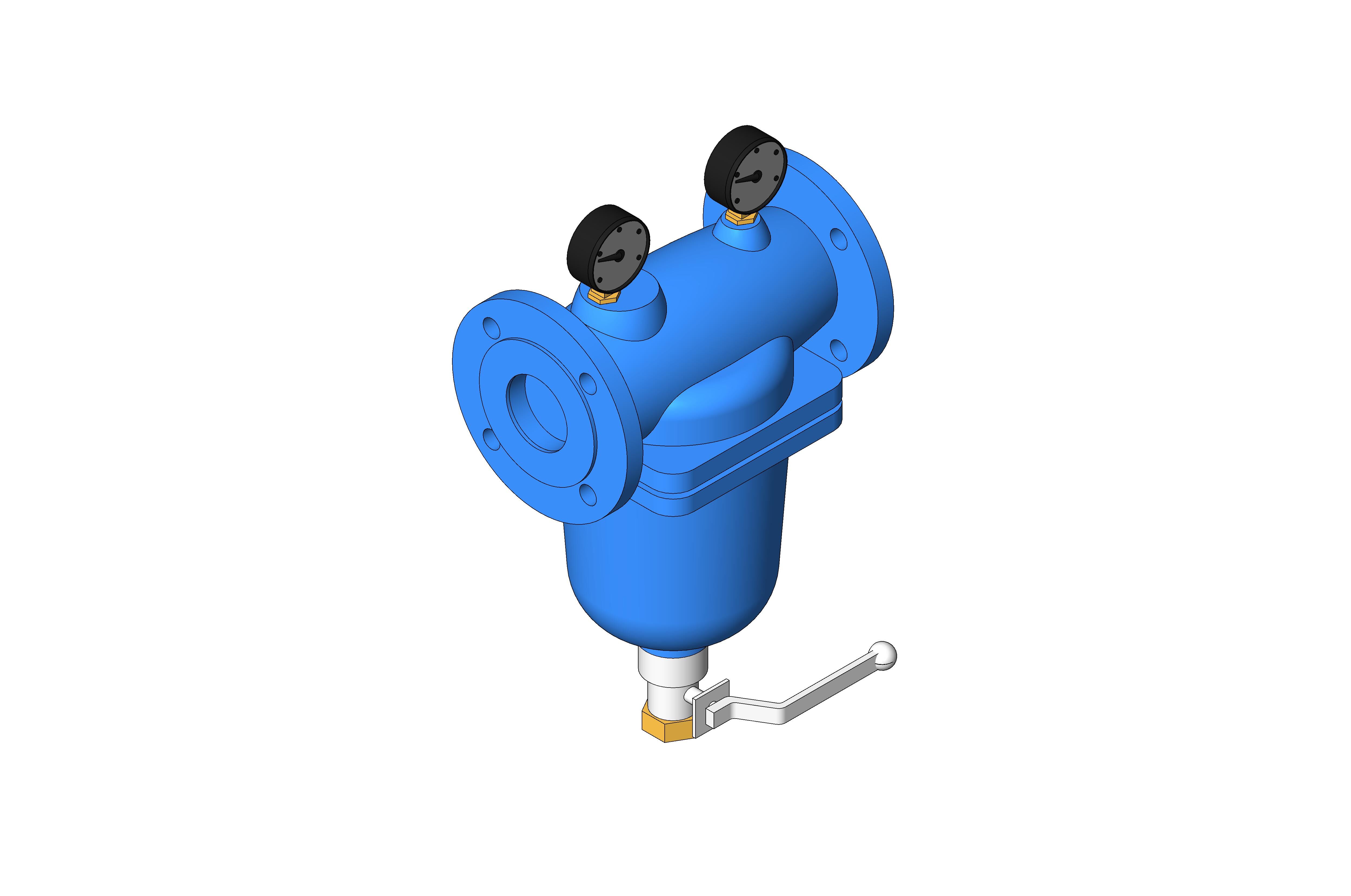 Product: Feinfilter mit Flanschen (F78TS)