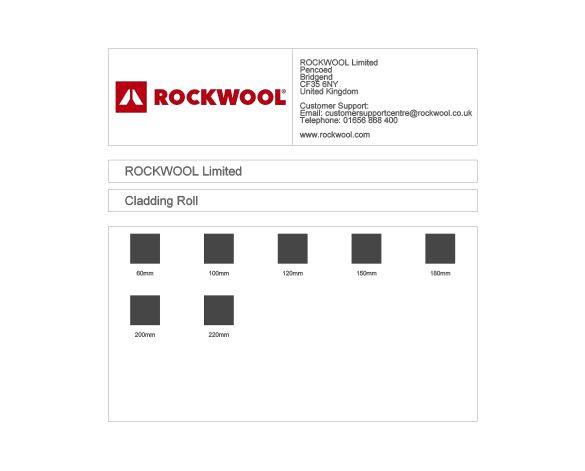 bimstore - Rockwool - Cladding Roll