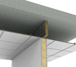 Product: Siderise CVB/LAM Acoustic Void Barriers for Ceilings