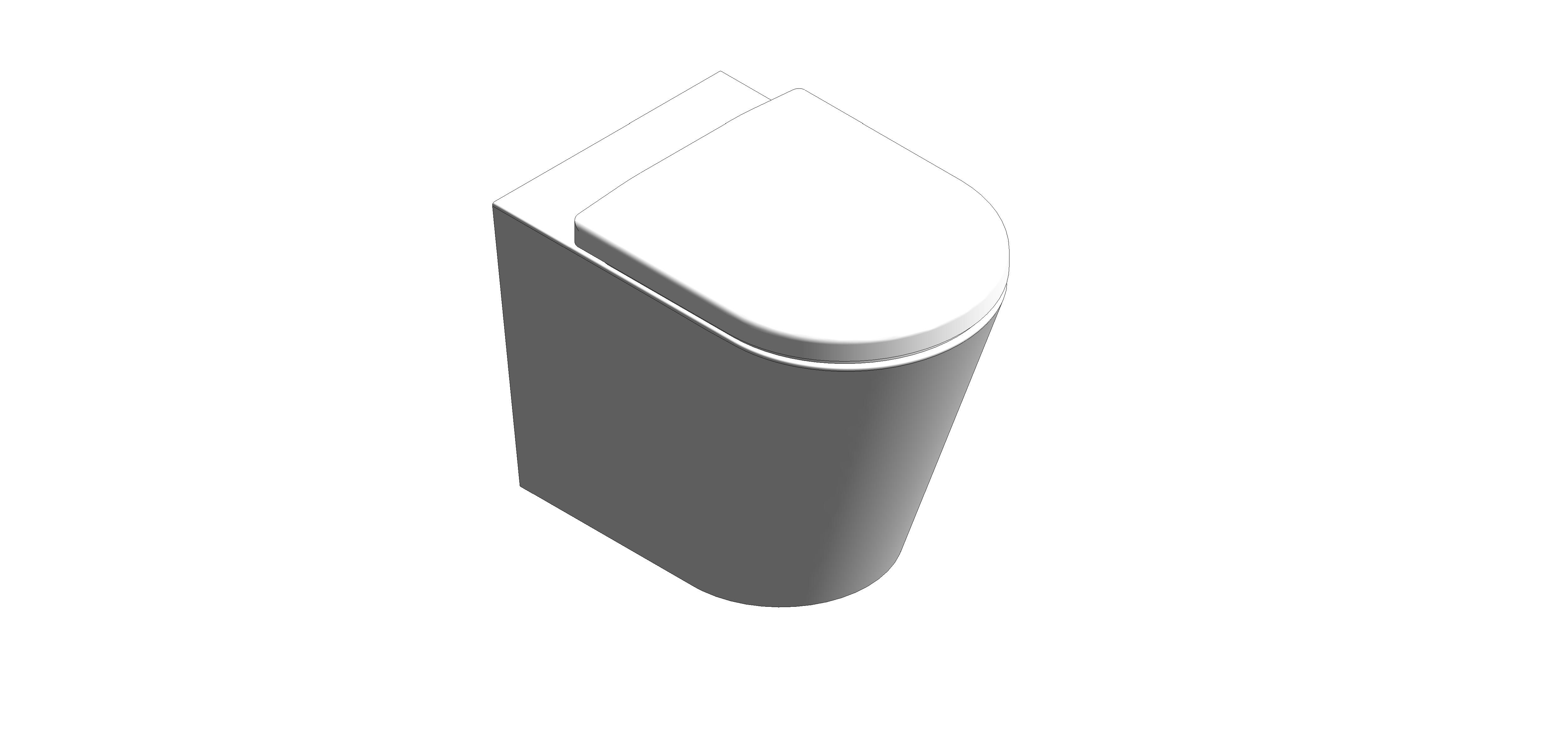 Product: SONAS REFLECTIONS Back to Wall Pan & Alpha Soft Close Seat (REFBTW06)