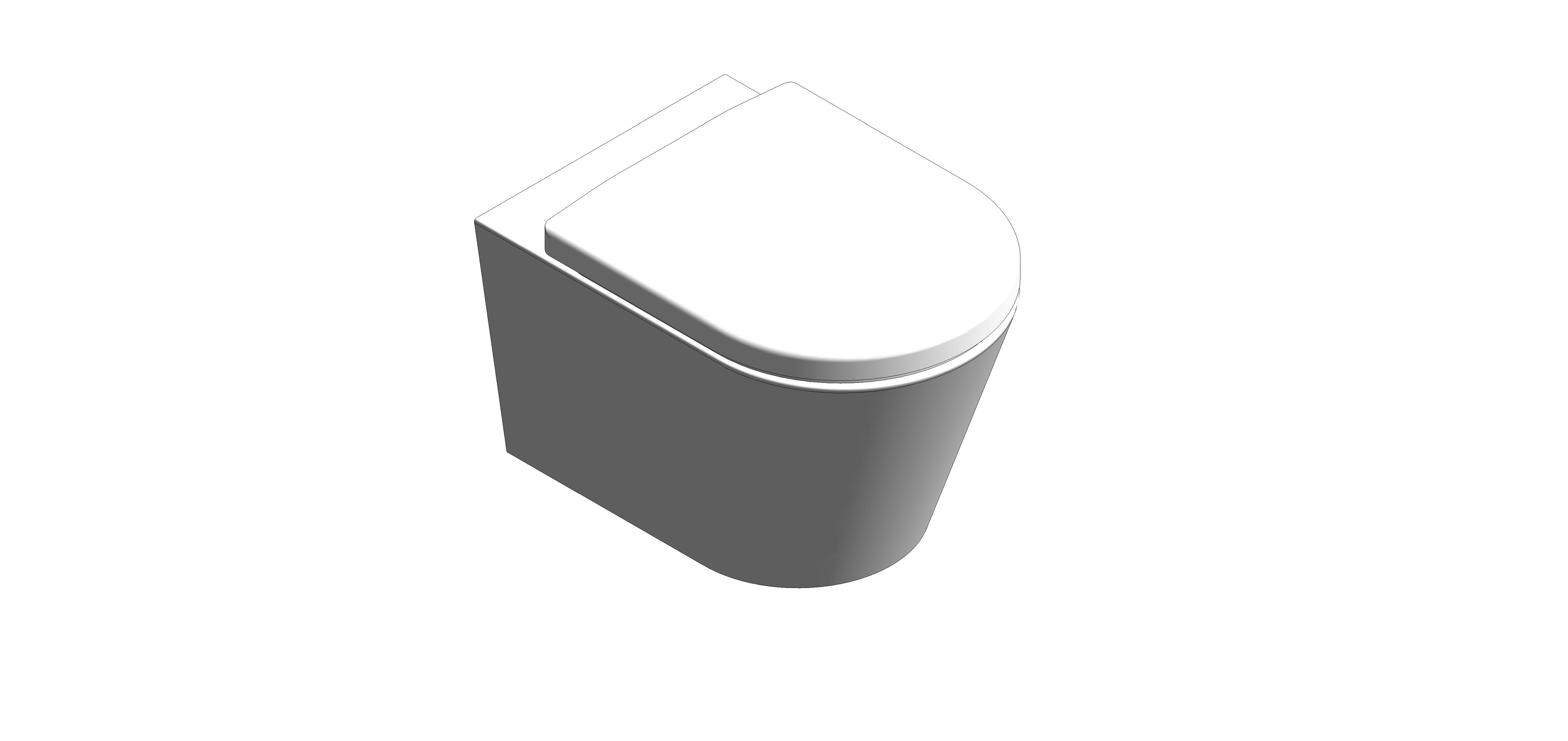 Product: SONAS REFLECTIONS Wall Hung Pan & Alpha Soft Close Seat (REFWH06)