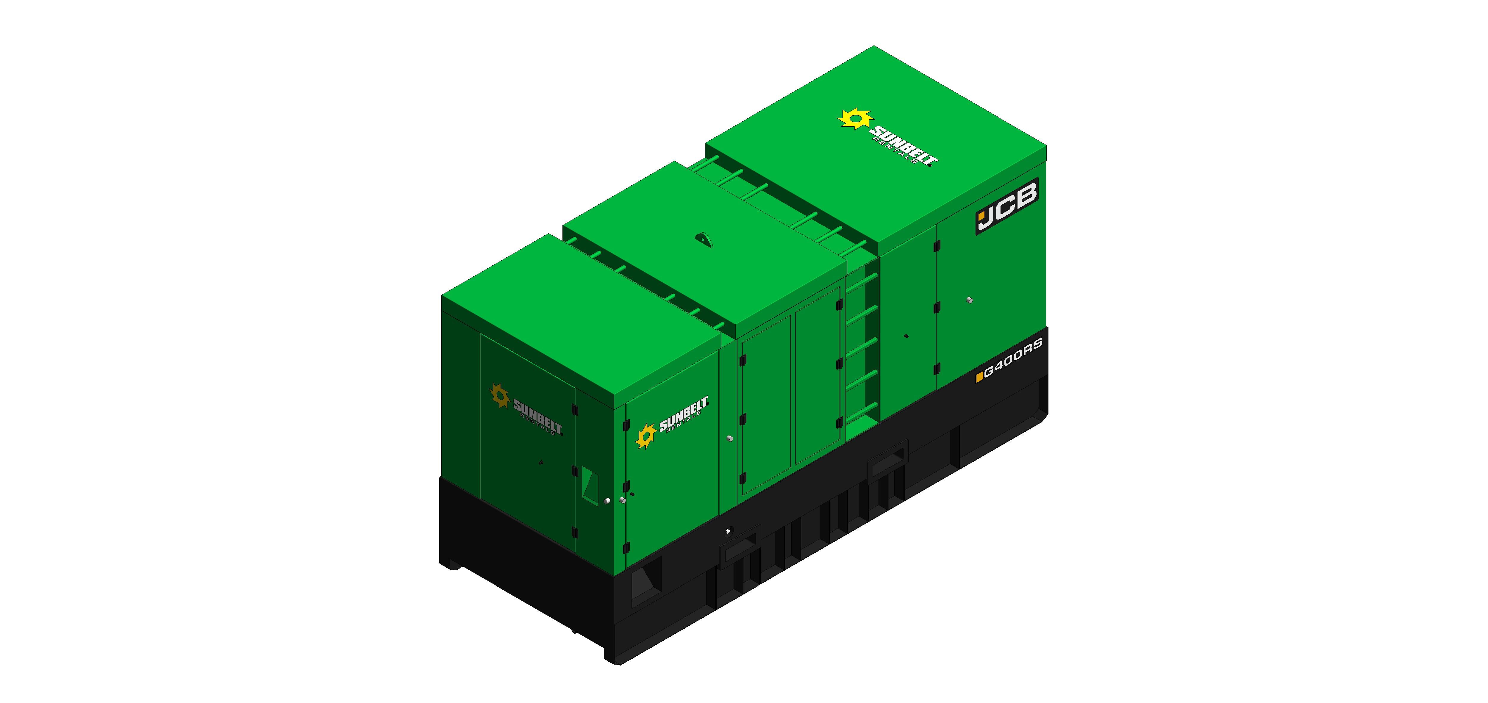Product: Sunbelt Rentals - Diesel Generator - JCB G400RS