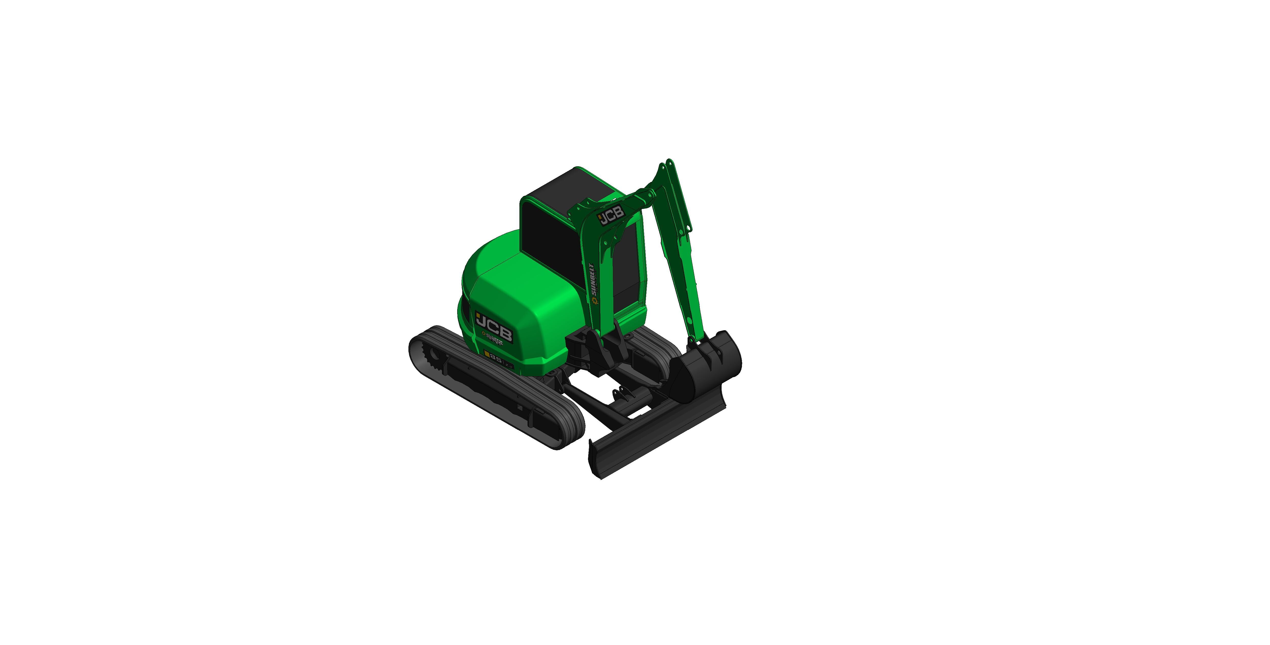 Product: Sunbelt Rentals - Compact Excavator - JCB 85Z-2