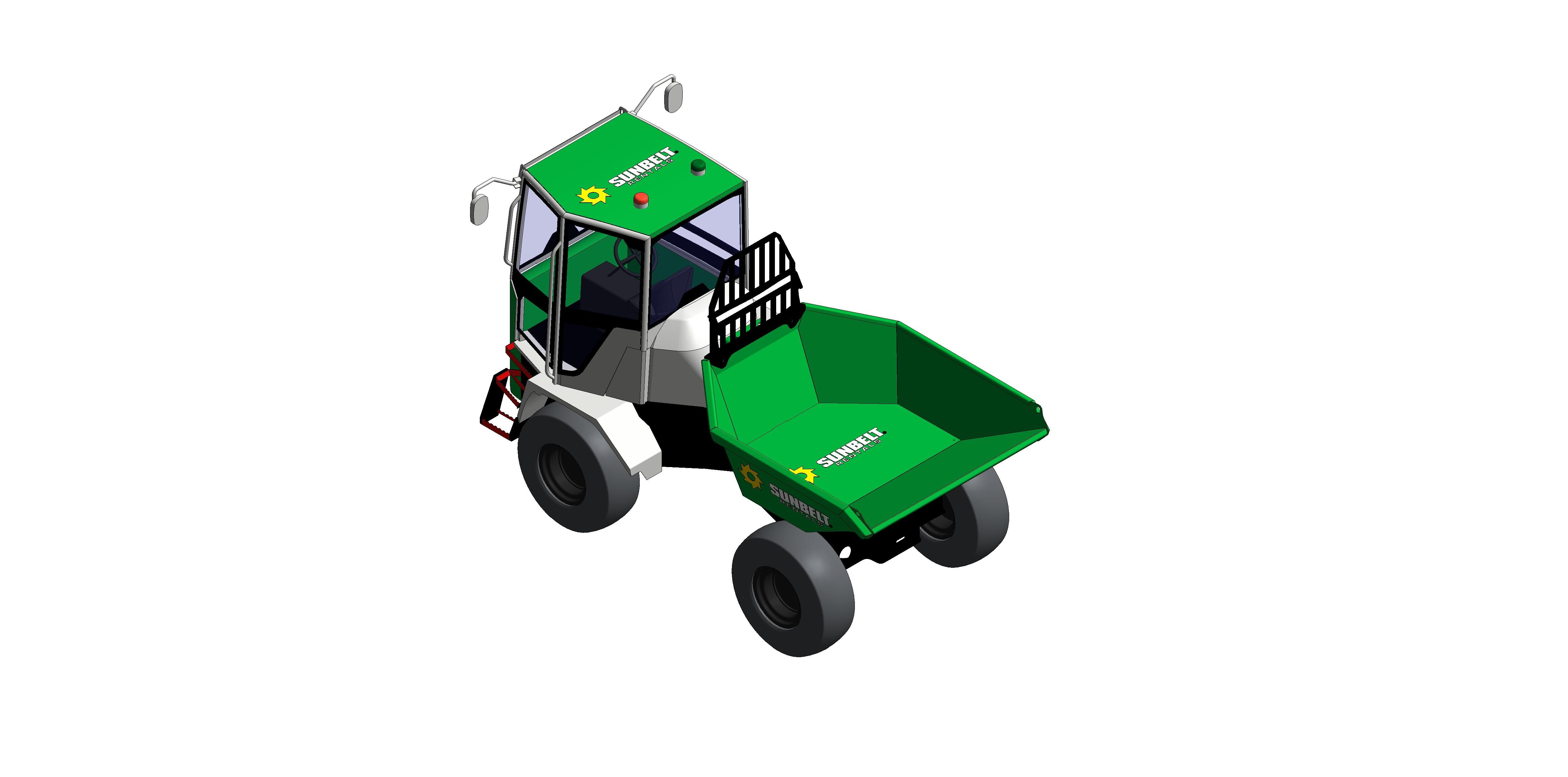 Product: Sunbelt Rentals - Dumper - Wacker Neuson DV60 Dual View Swivel