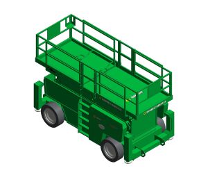 Product: Sunbelt Rentals - Scissor Lift Diesel - Dingli 1823 RT