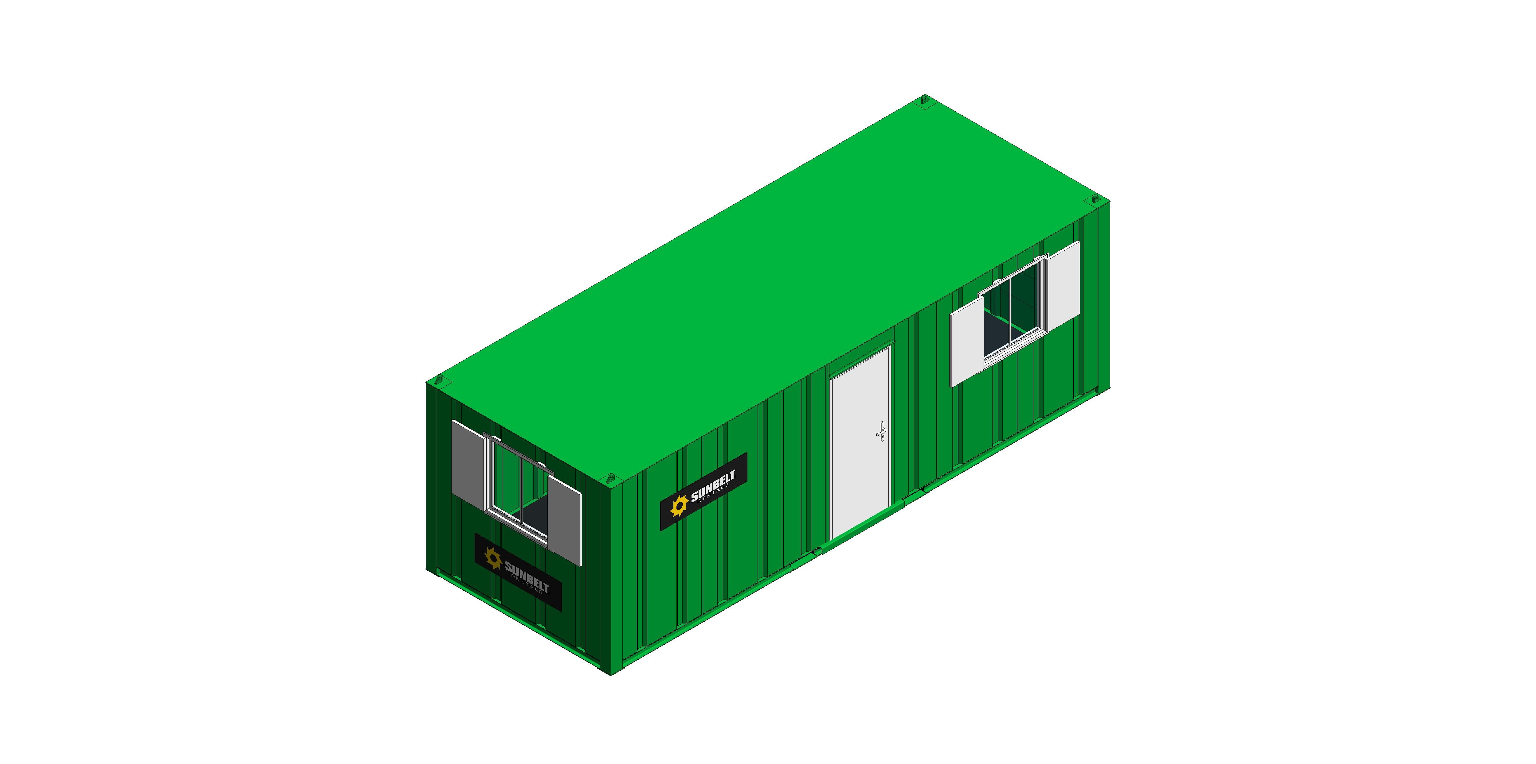 Product: Sunbelt Rentals - Office Open Plan - Thurston Group 24ft x 9ft (Office Open Plan)