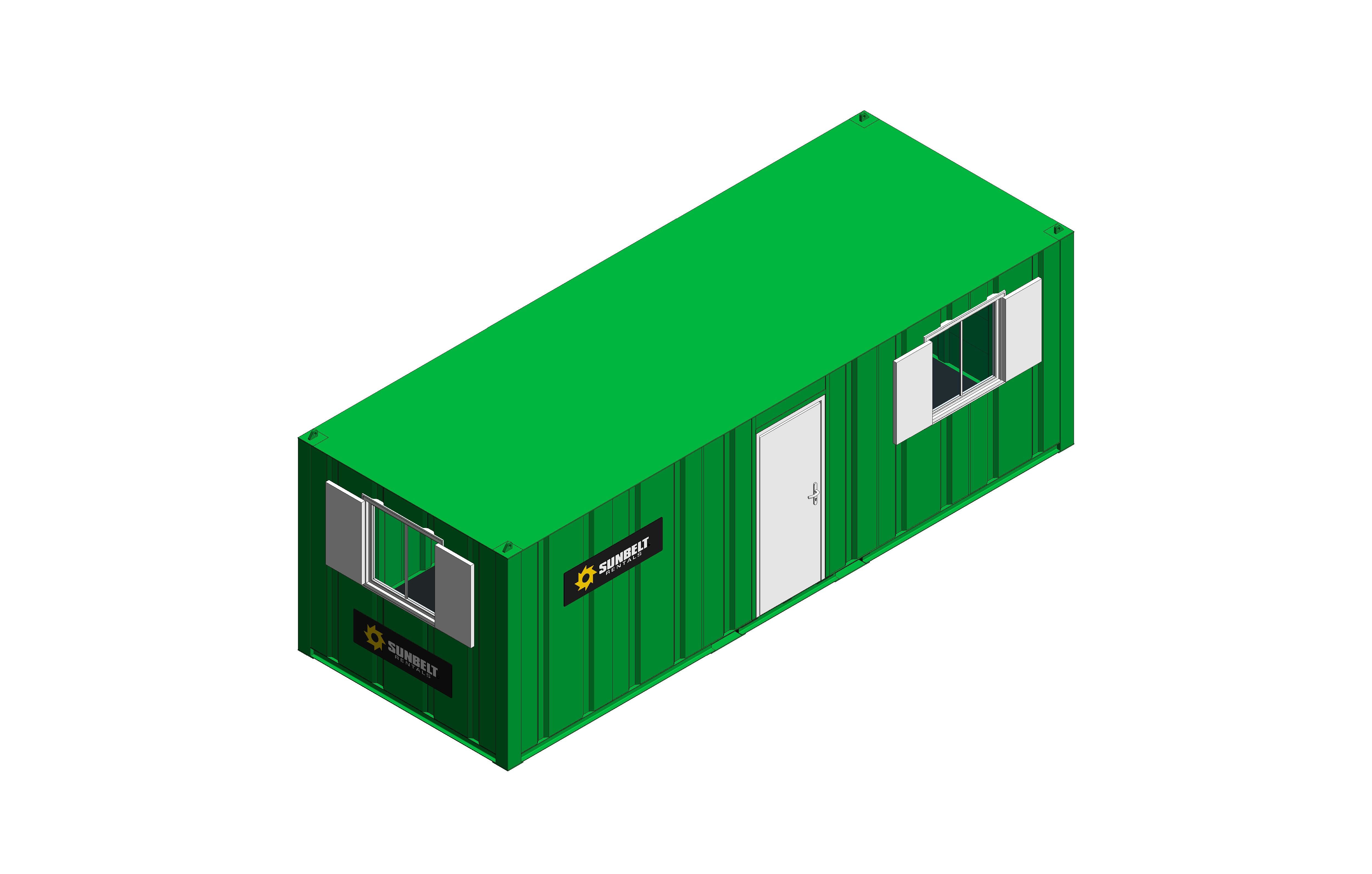 Product: Sunbelt Rentals - Office Open Plan - Thurston Group 24ft x 9ft
