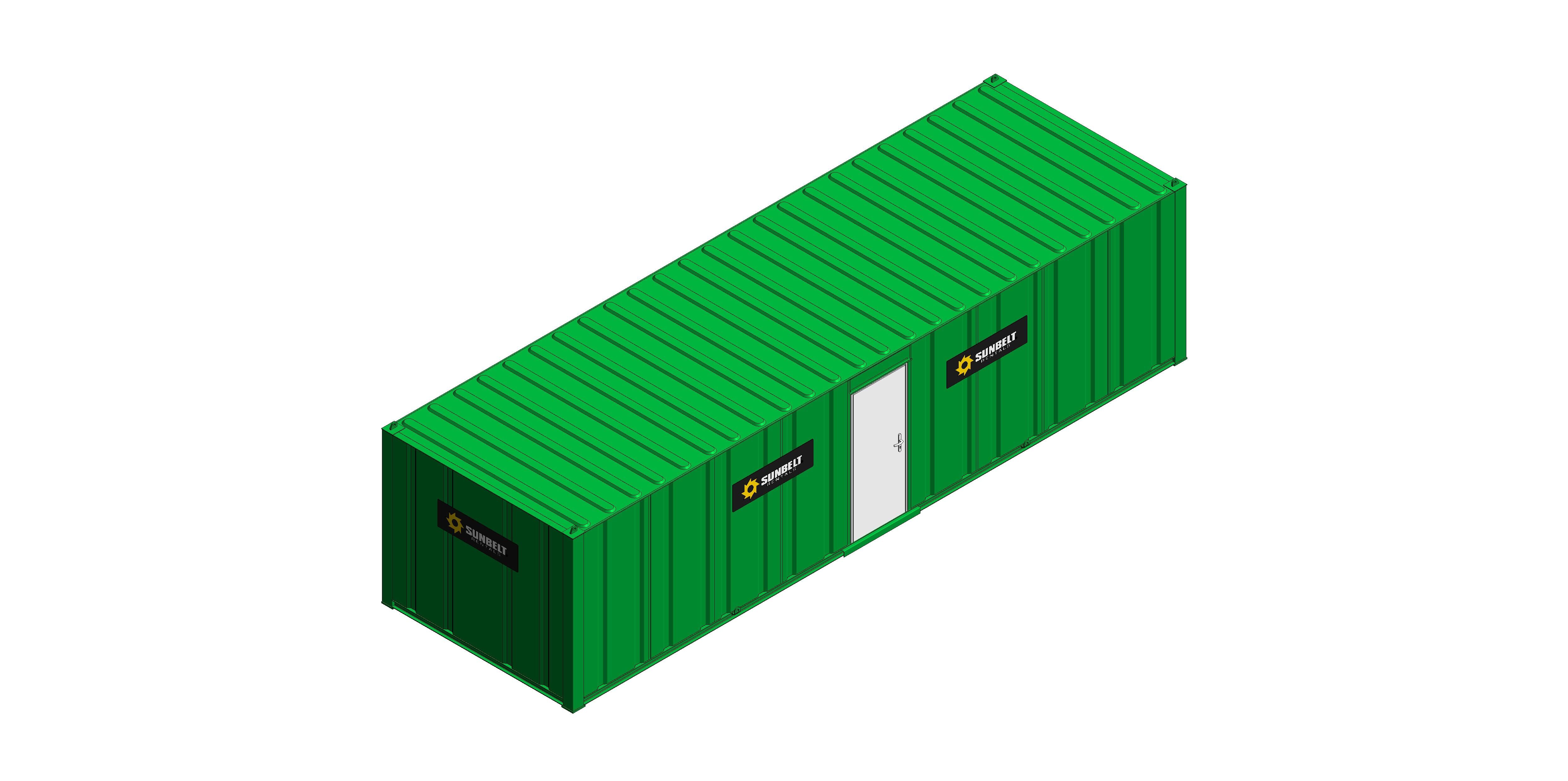 Product: Sunbelt Rentals - Office Open Plan - Thurston Group 32ft x 10ft (No Window)