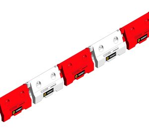 Product: Sunbelt Rentals - Traffic Barrier - Melba Swintex Separator Array