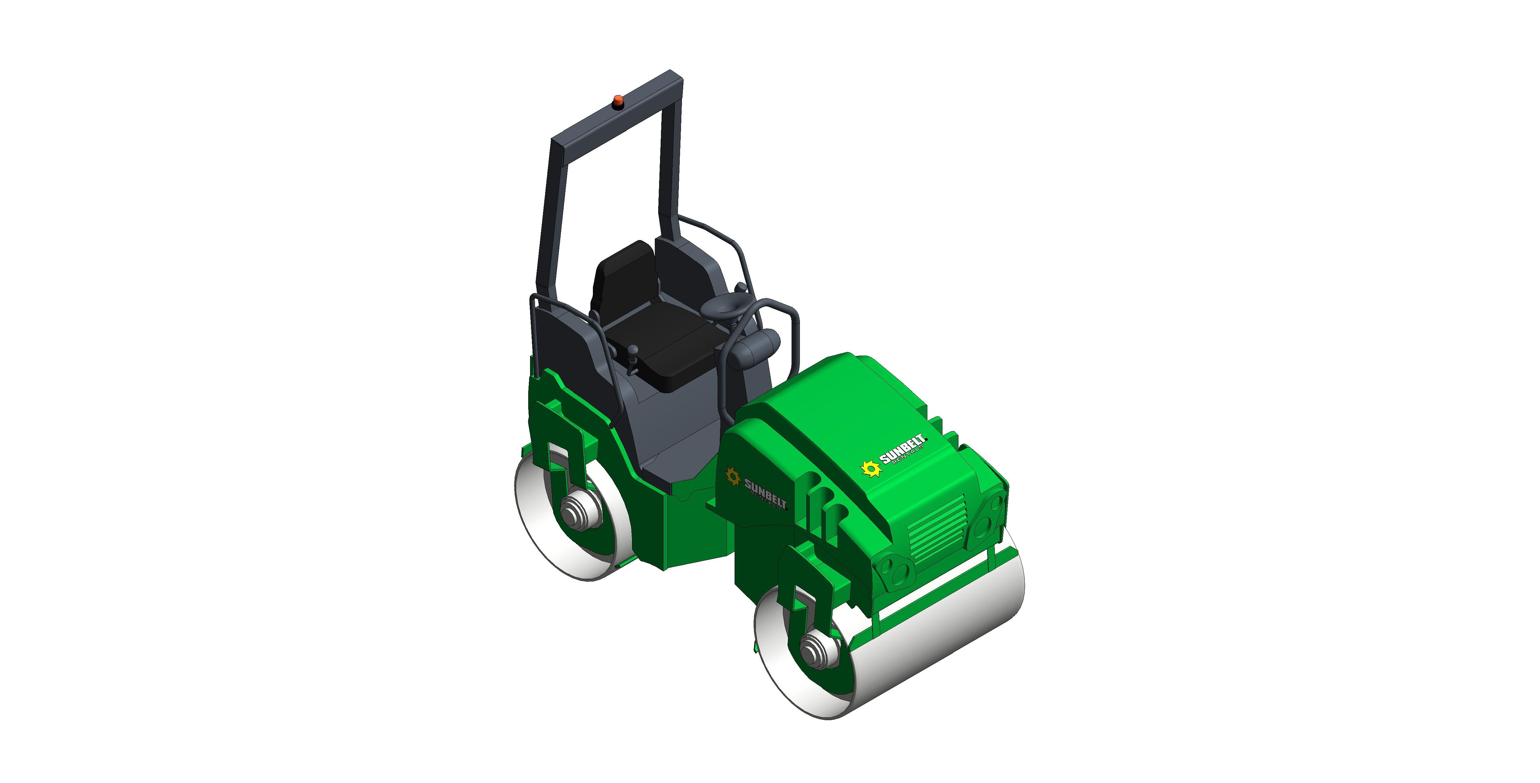 Product: Sunbelt Rentals - Tandem Roller - Hamm Wirtgen Group HD12VV