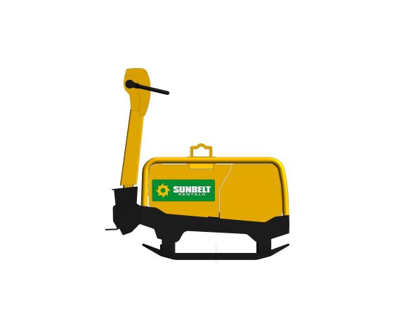 Broken Rails Compactor bimstore - Sunbelt Rentals (Wacker Neuson) - Double - Compactor (Rail)