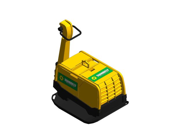 Compactor Guy Rails bimstore - Sunbelt Rentals (Wacker Neuson) - Single - Compactor (Rail)