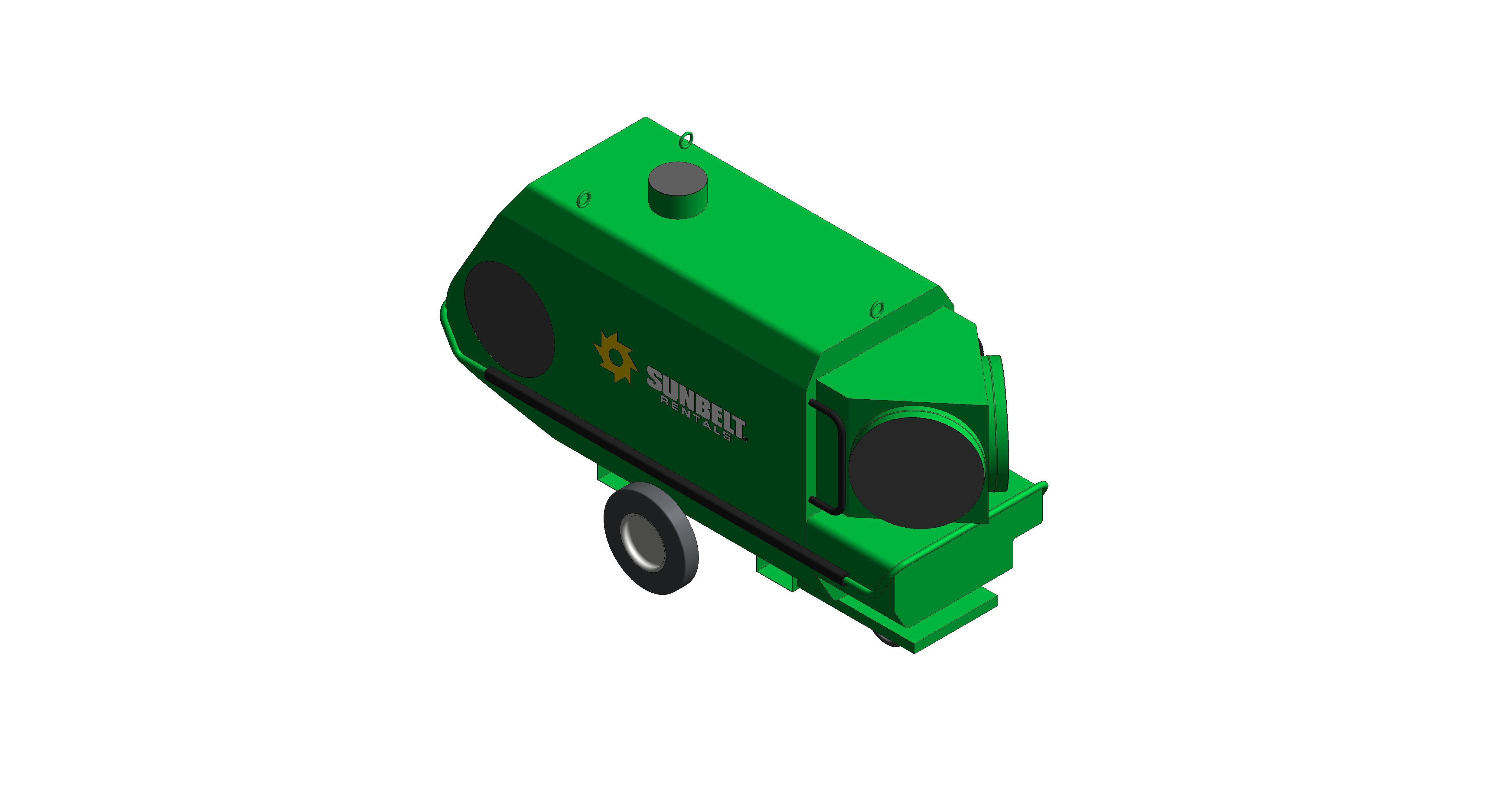 Product: Sunbelt Rentals - Oil Fired Heater - IMA SAM RAD IMA 111