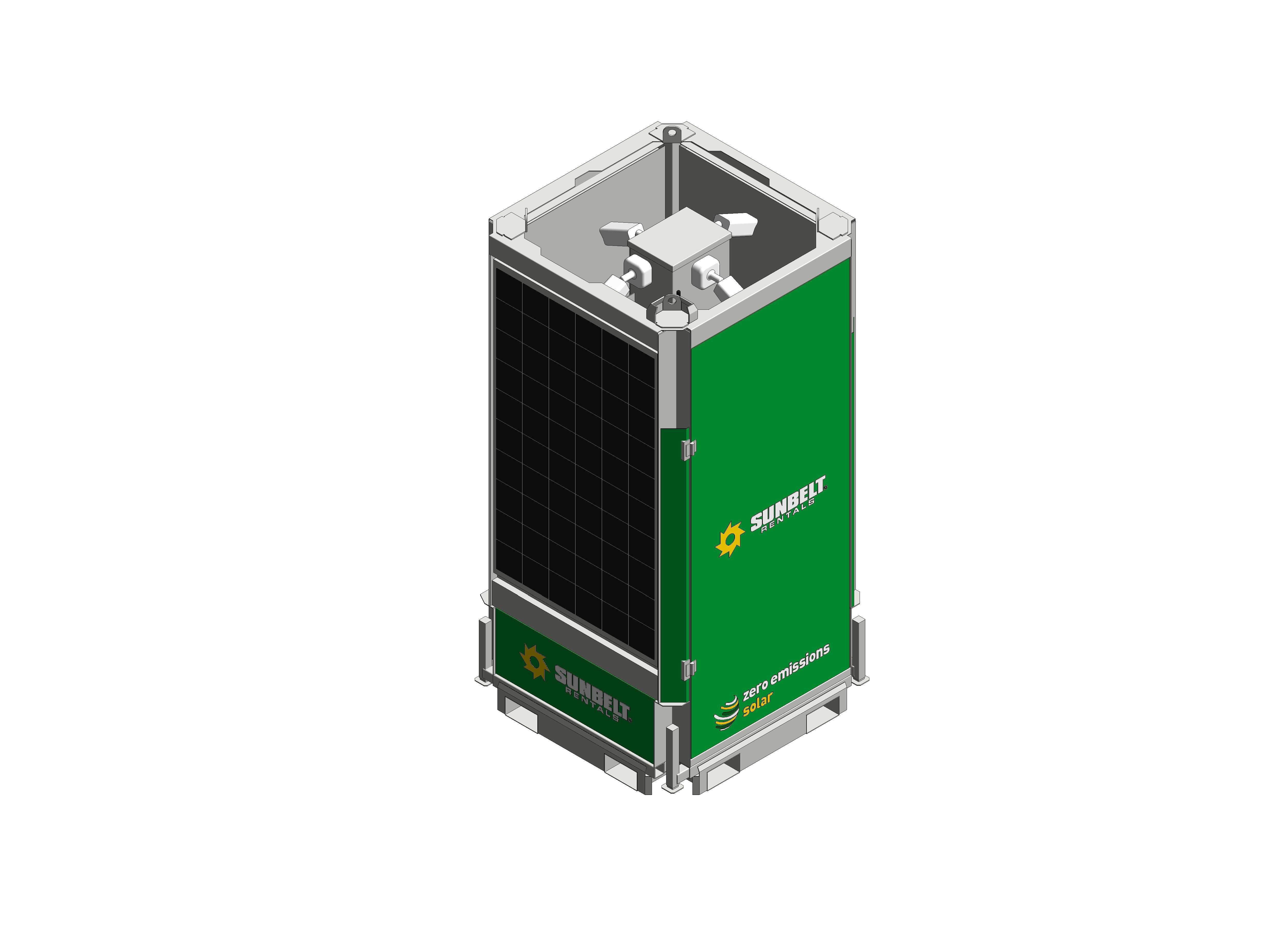 Product: Sunbelt Rentals - CCTV Security Tower - Trime Solar