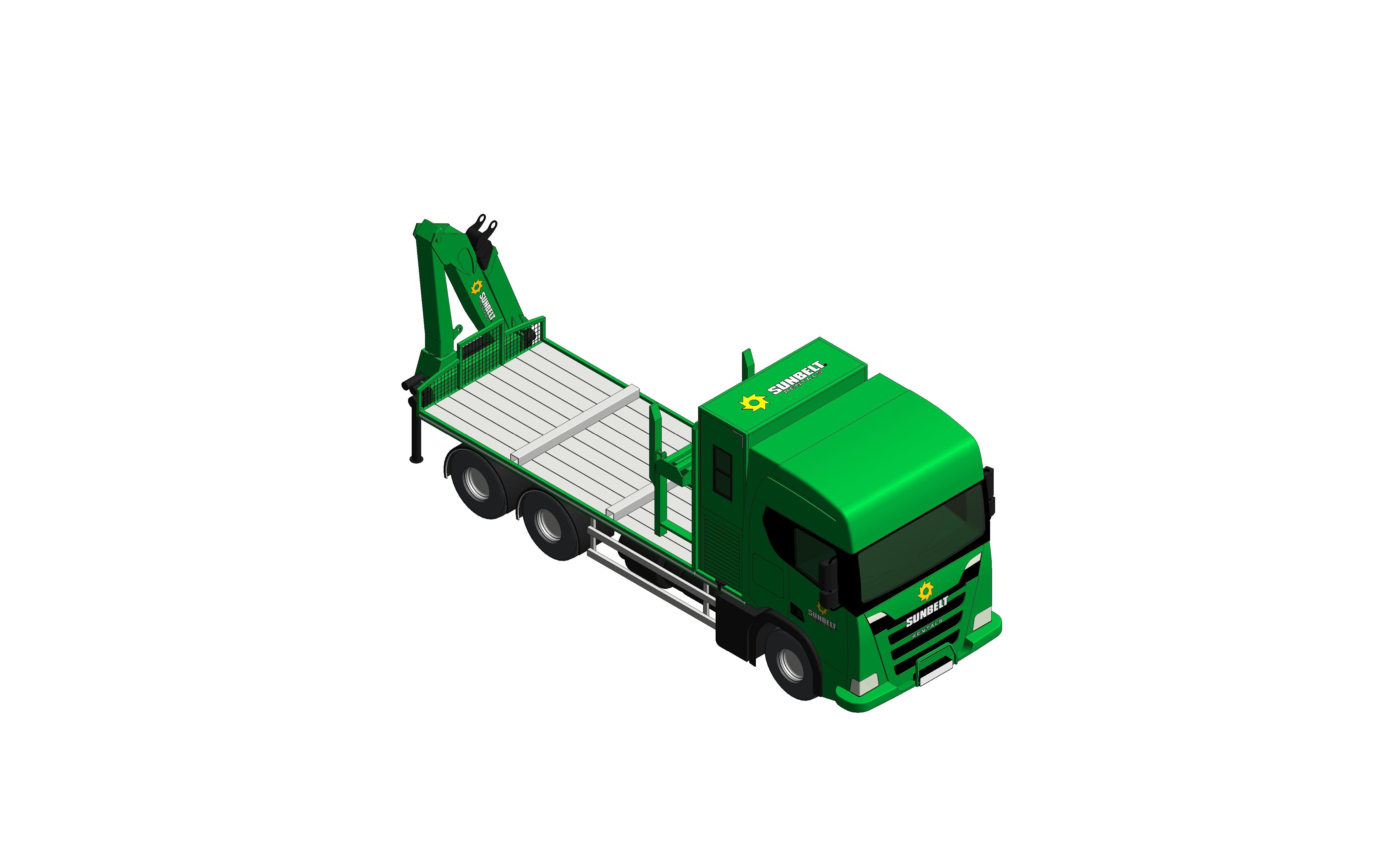 Product: Sunbelt Rentals - Truck - Scania Trakway