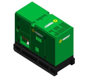Product: Sunbelt Rentals - Diesel Generator - Renta 40KV