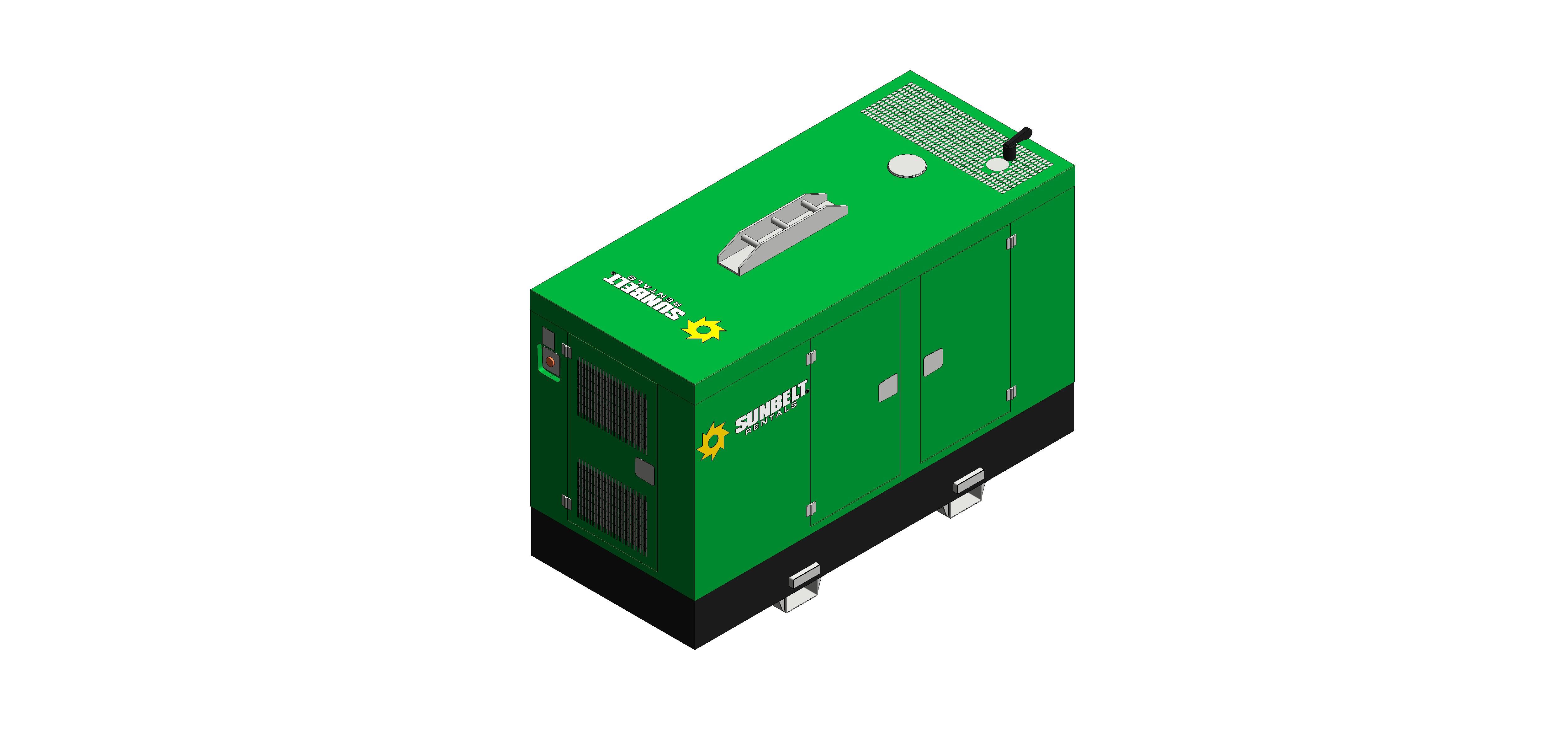 Product: Sunbelt Rentals - Diesel Generator - BGG UK GX74K