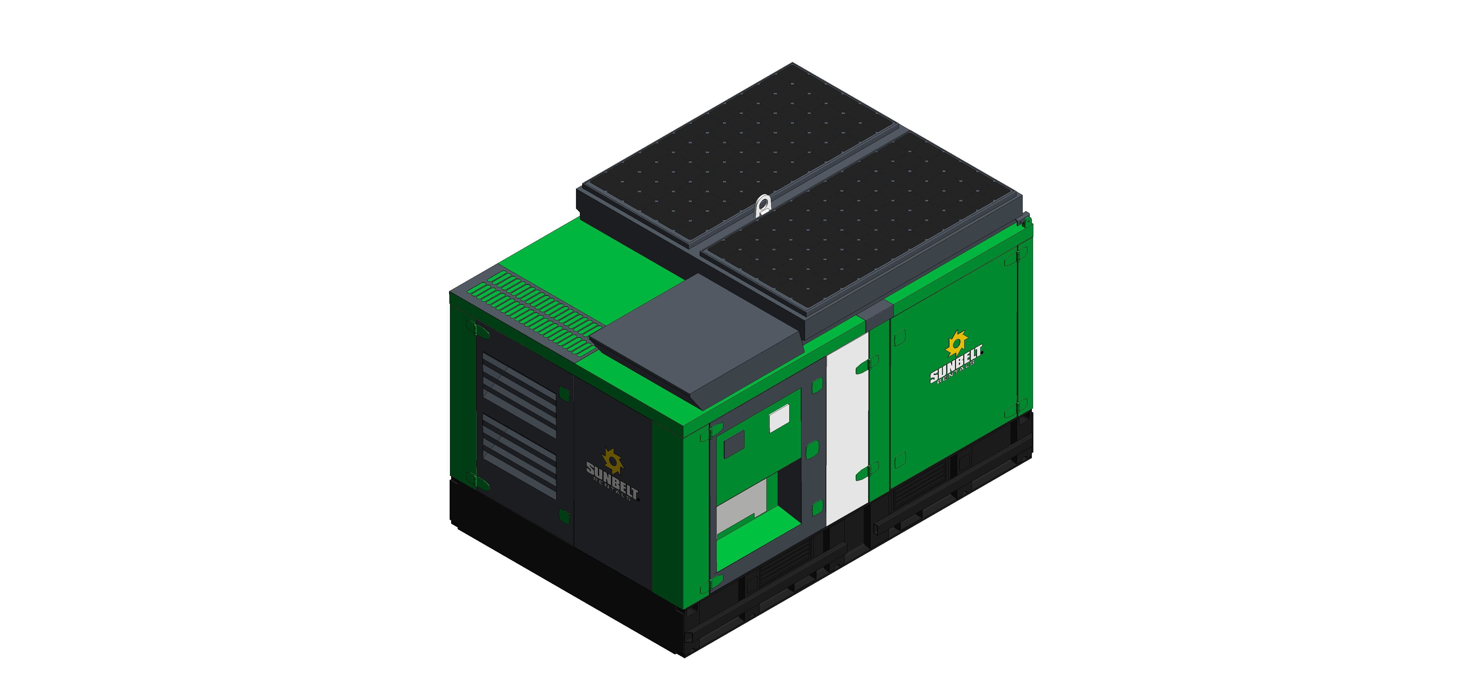 Product: Sunbelt Rentals - Solar Hybrid Unit - Trime MGTP 45000 - 60