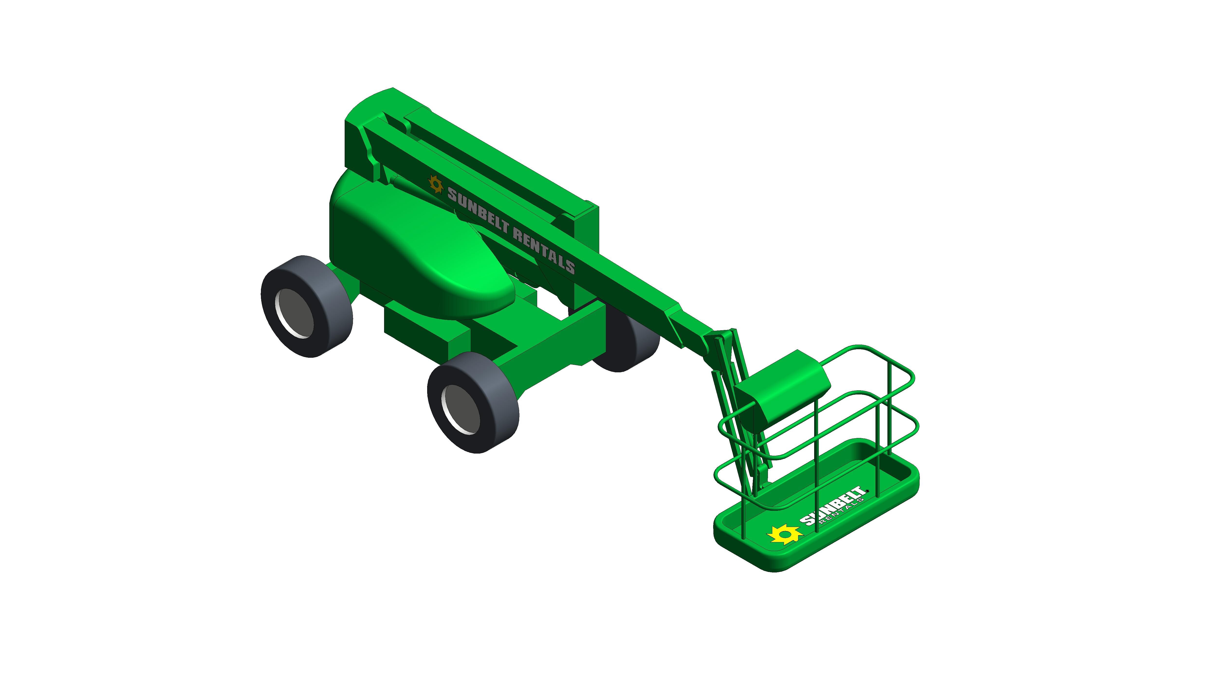 Product: Articulating Boom Lift - HR15 4x4