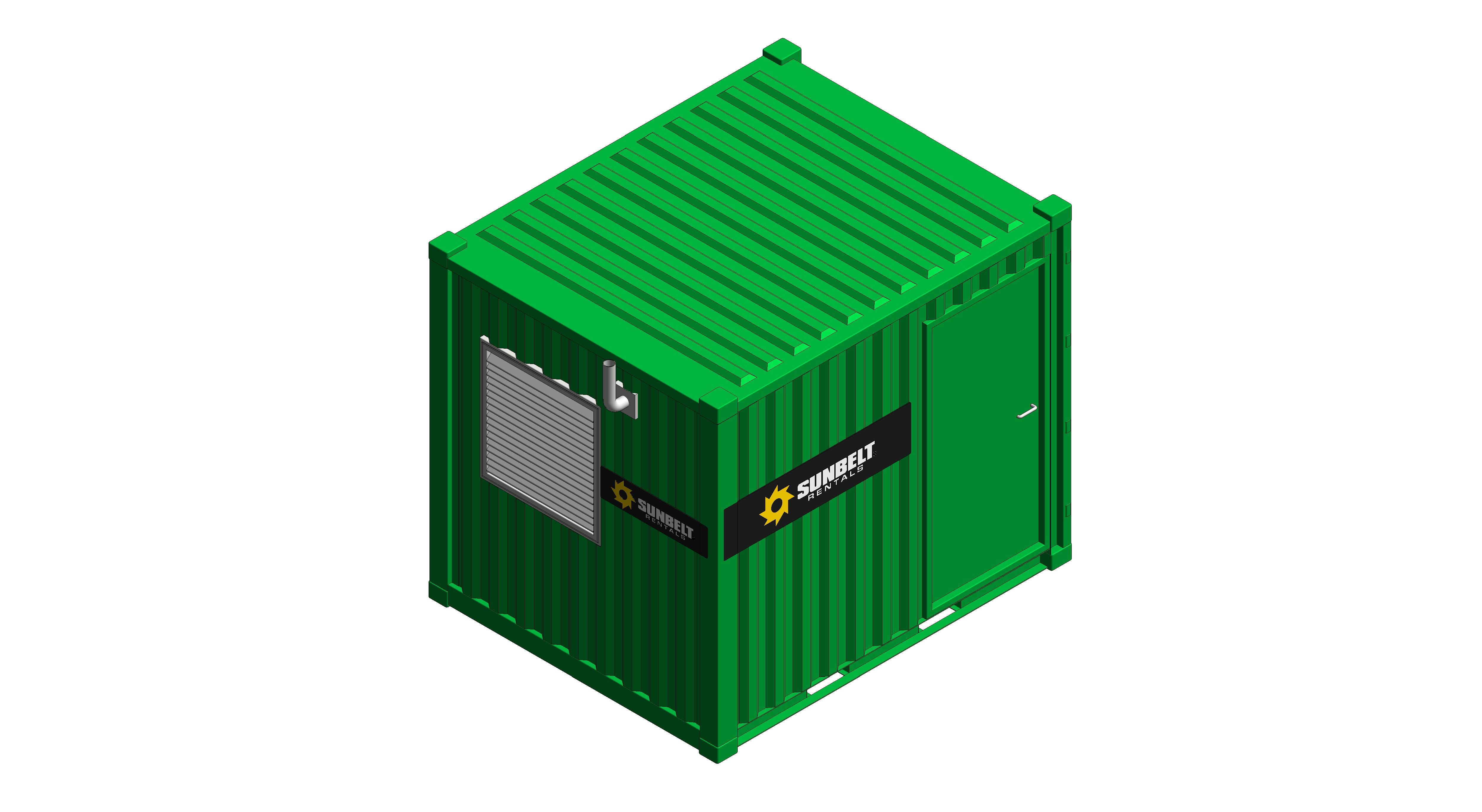 Product: Sunbelt Rentals - Diesel Generator - Brinkmann & Niemeijer 60Kva Container