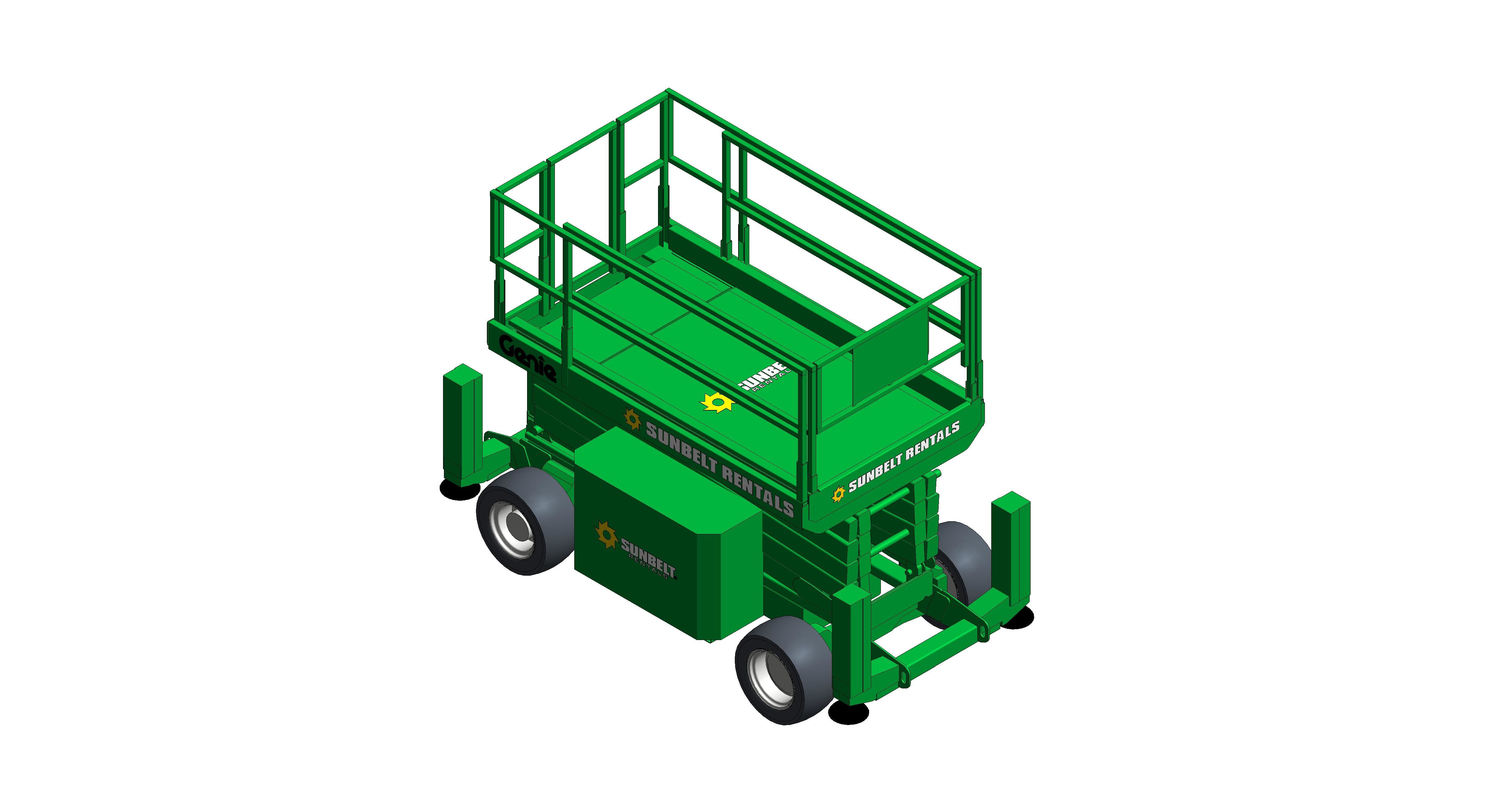 Product: Diesel Powered Scissor Lifts - GS4069 RT