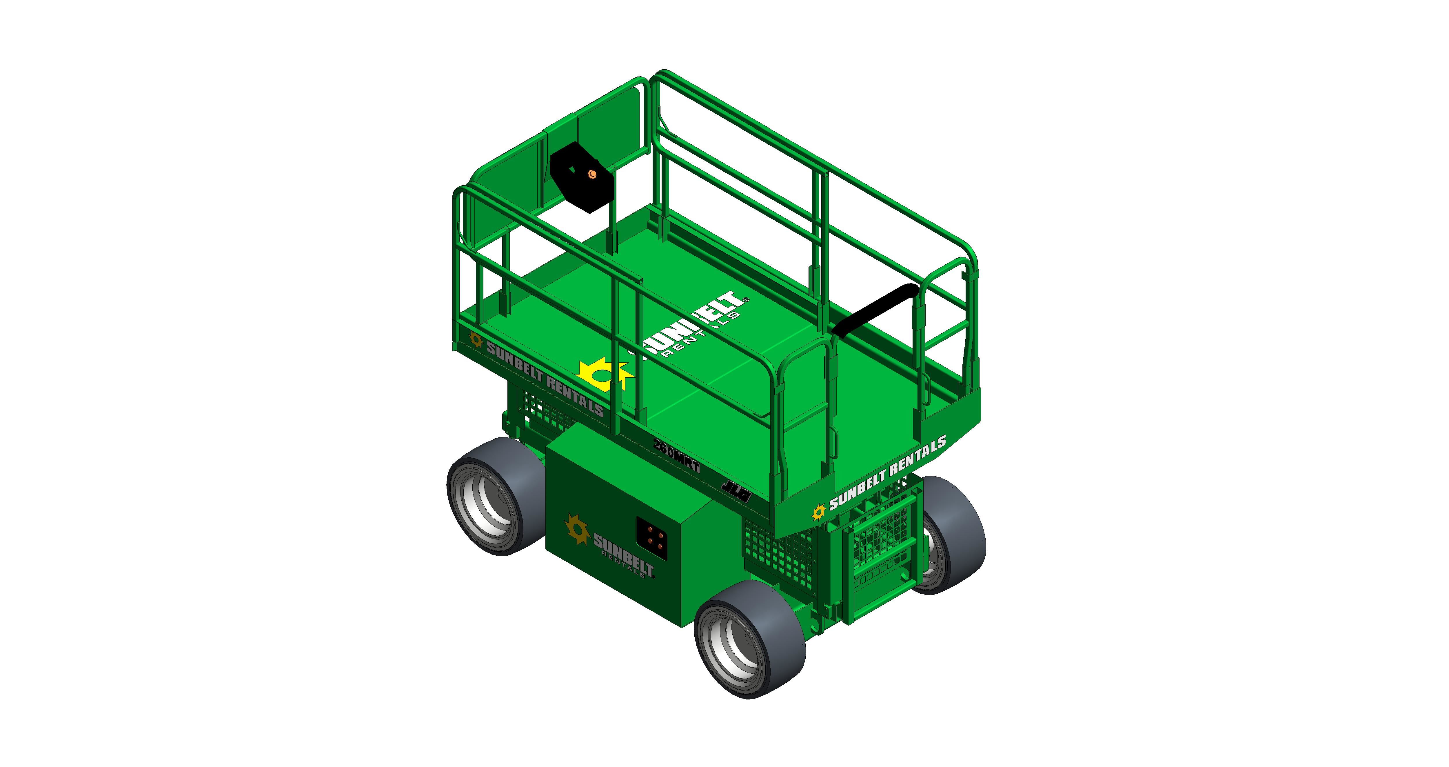 Product: Diesel Powered Scissor Lifts - 260M RT