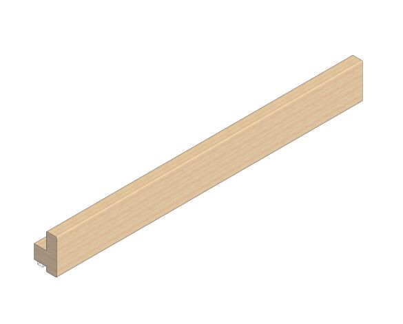 bimstore - TecLED - Rectangular Timber Handrail