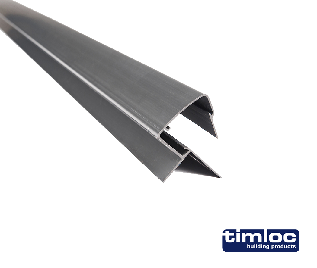 Product: Dry fix continuous verge system for slate and thin slate effect roof tiles