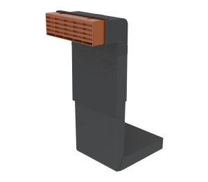 Product: 1201XL+ Telescopic Underfloor Vent 5-7 Courses 150mm+ Cavities