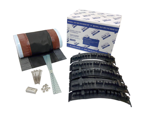 300mm Pro Ridge Kit bimstore - Timloc Building Products - Integrated Dry Fix Ridge Kits