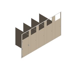 Image of Cubicle – Recessed Pedestal