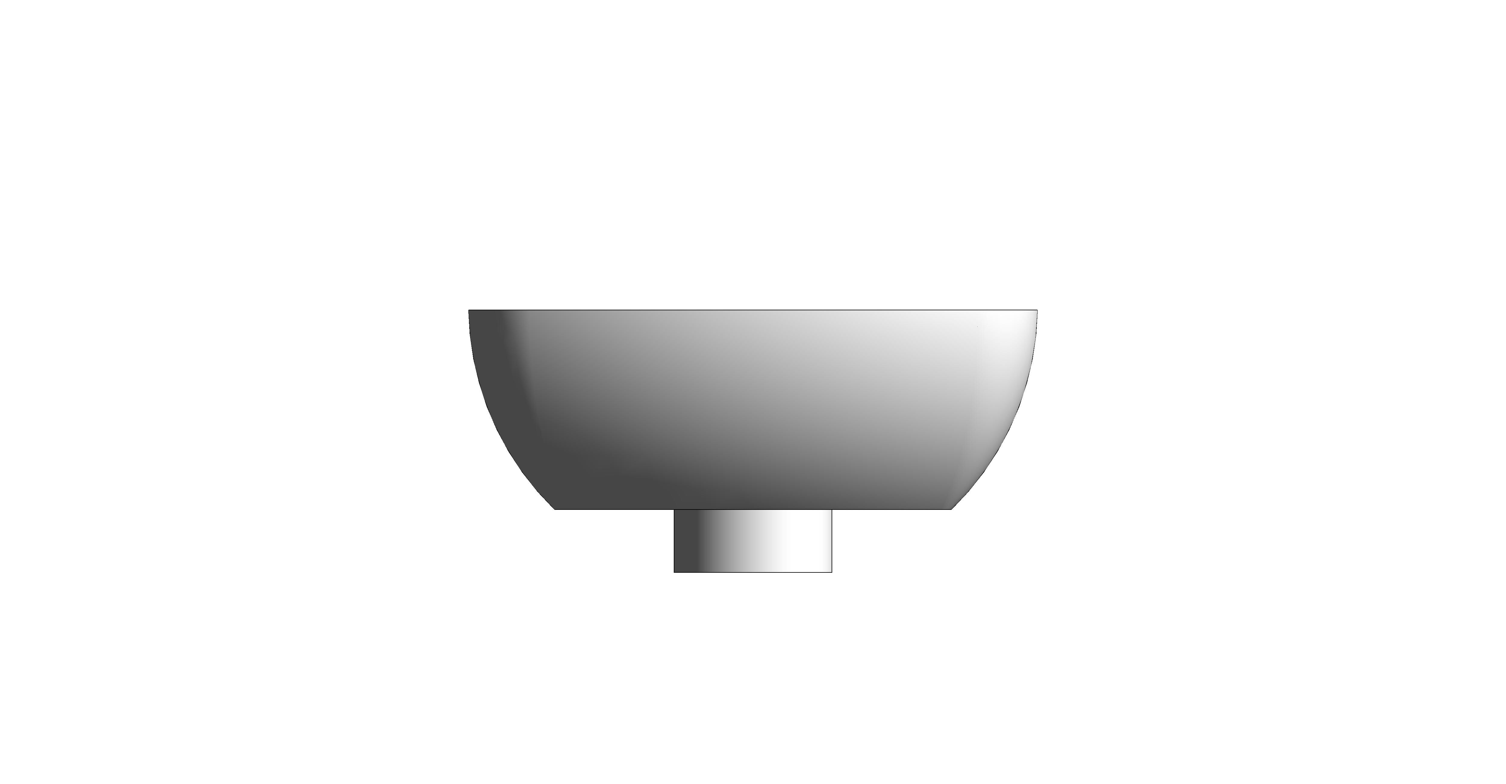 bimstore front image of the Cloakroom Basin 360mmfrom Trade Washrooms
