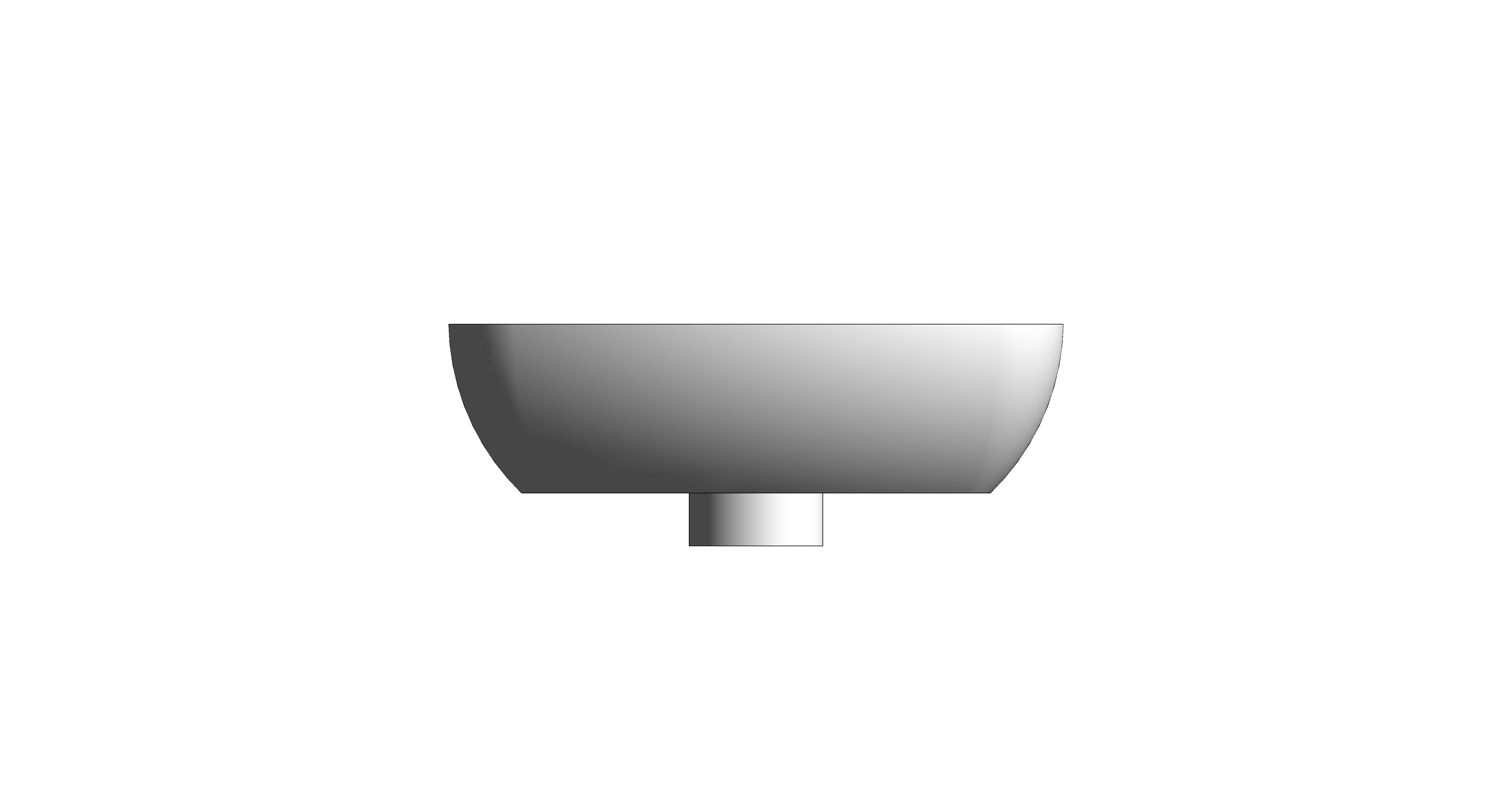 bimstore front image of the Cloakroom Basin 460mm from Trade Washrooms