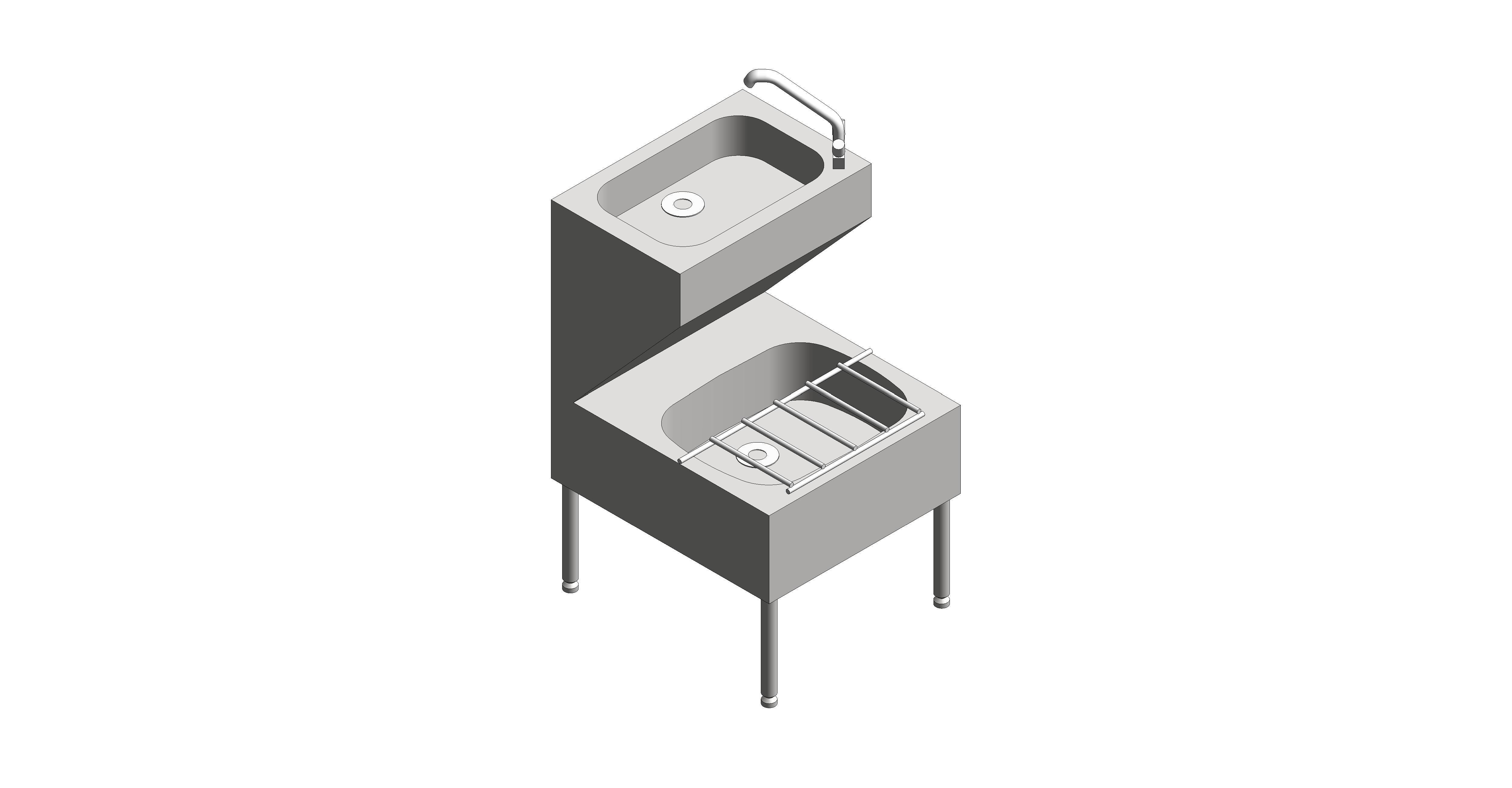 Product: Janitorial Unit And Swivel Mixer Tap