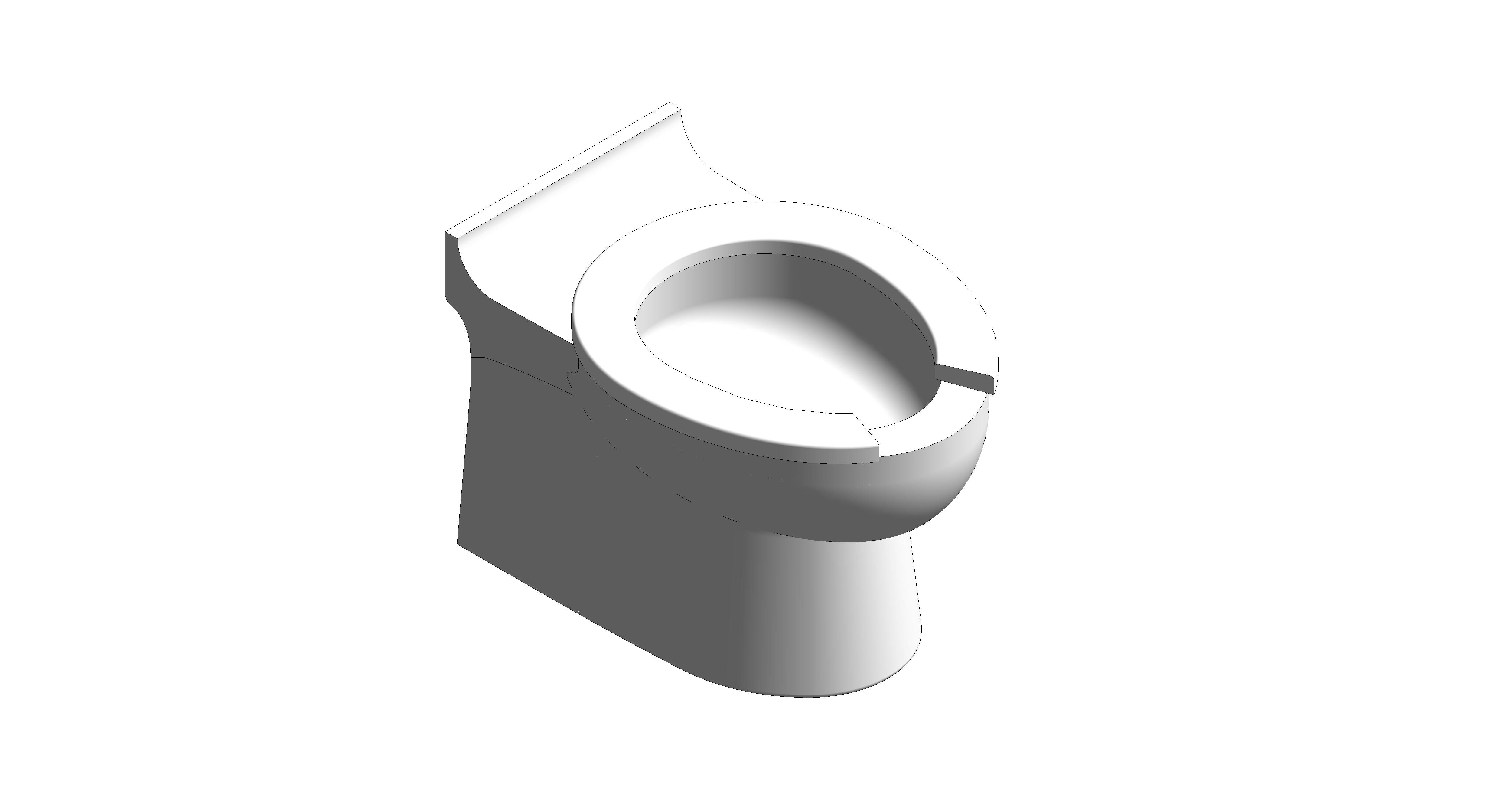 Product: Rimless Infant Toilet Pan