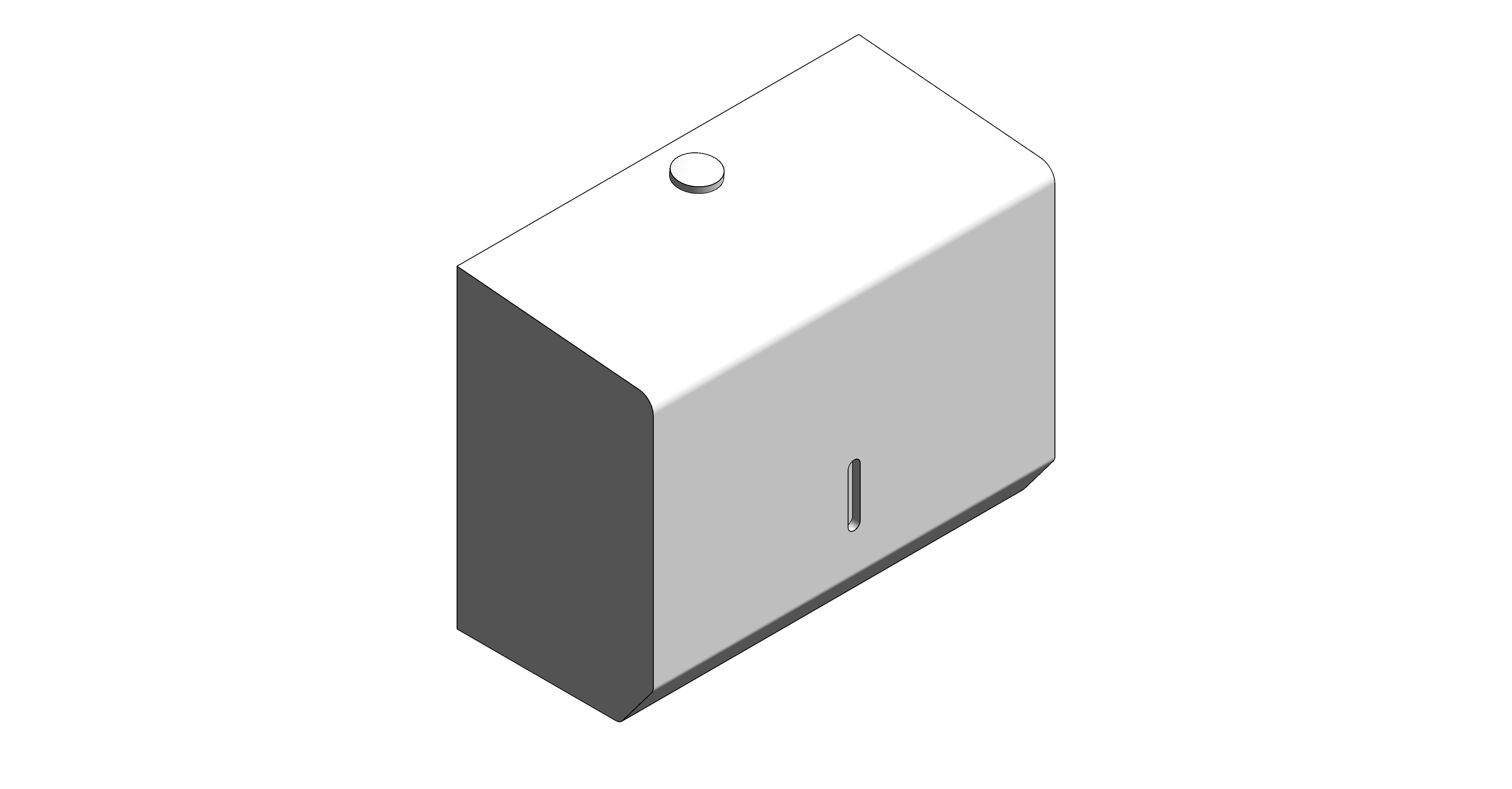 Product: Stainless Steel Compact Hand Towel Dispenser