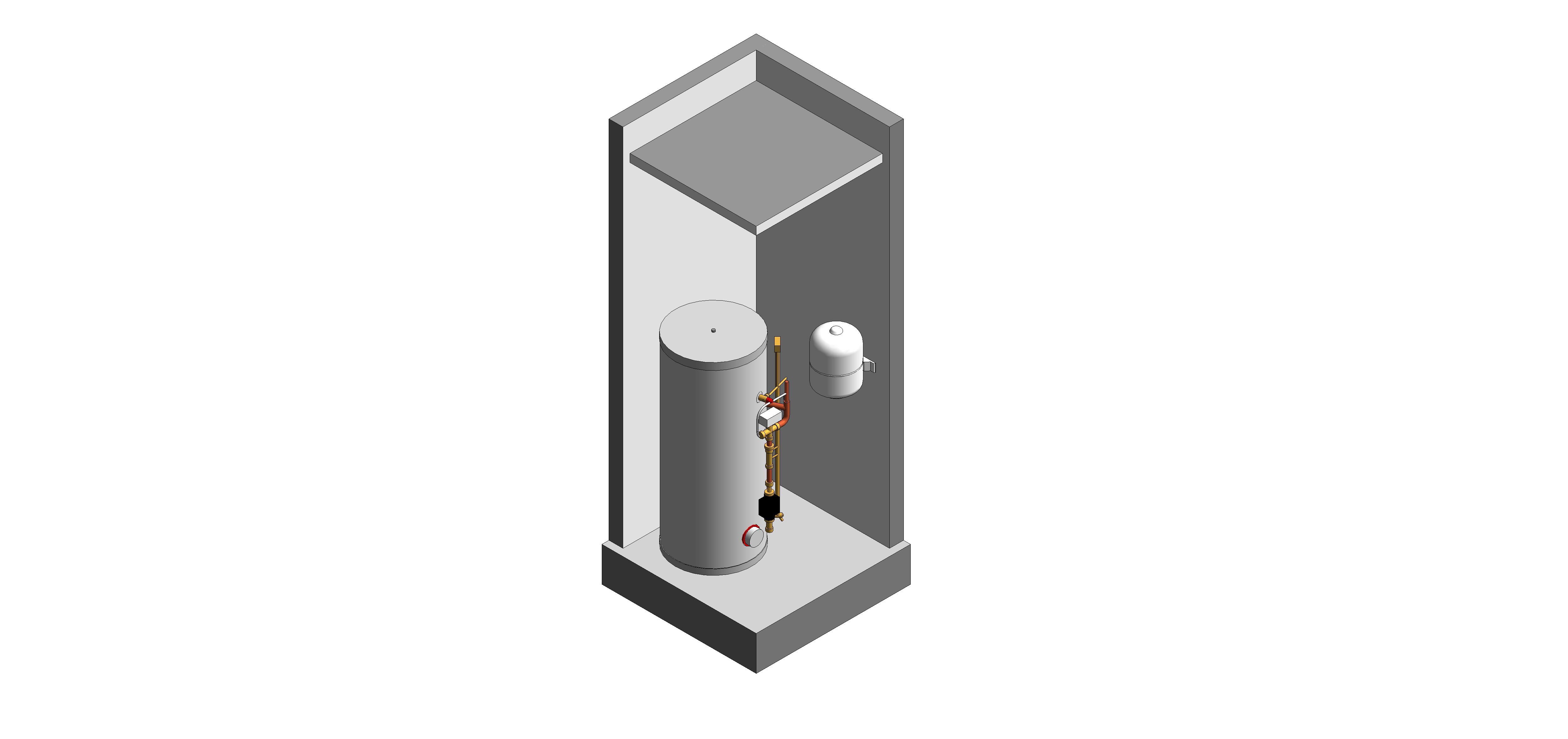 Product: 3 Bed - Cylinder cupboard - (HP PP Cyl Only)
