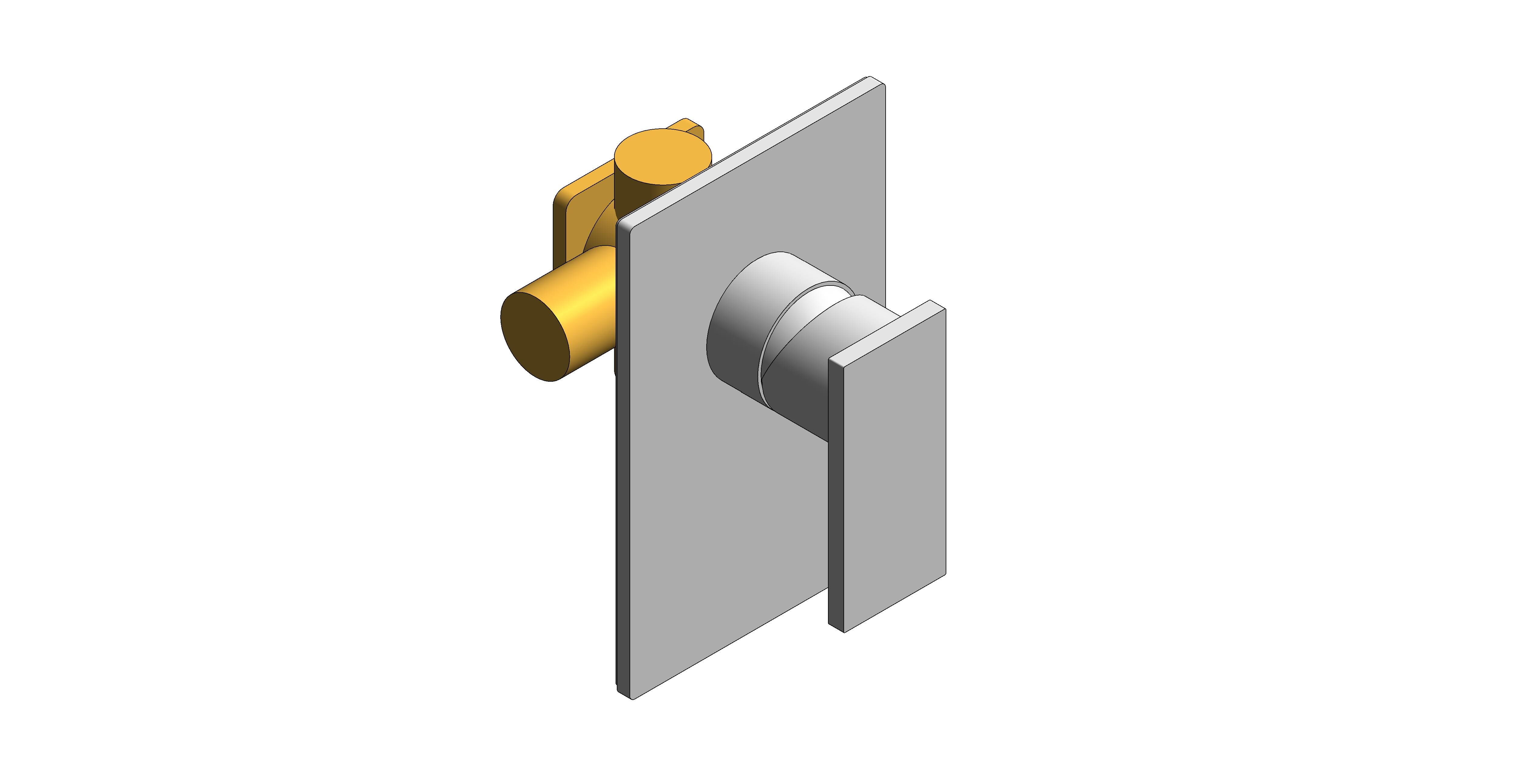 Product: NOTION 1 Outlet Manual Shower Valve, finished in a high-shine polished chrome (NOT-145A-C/P)