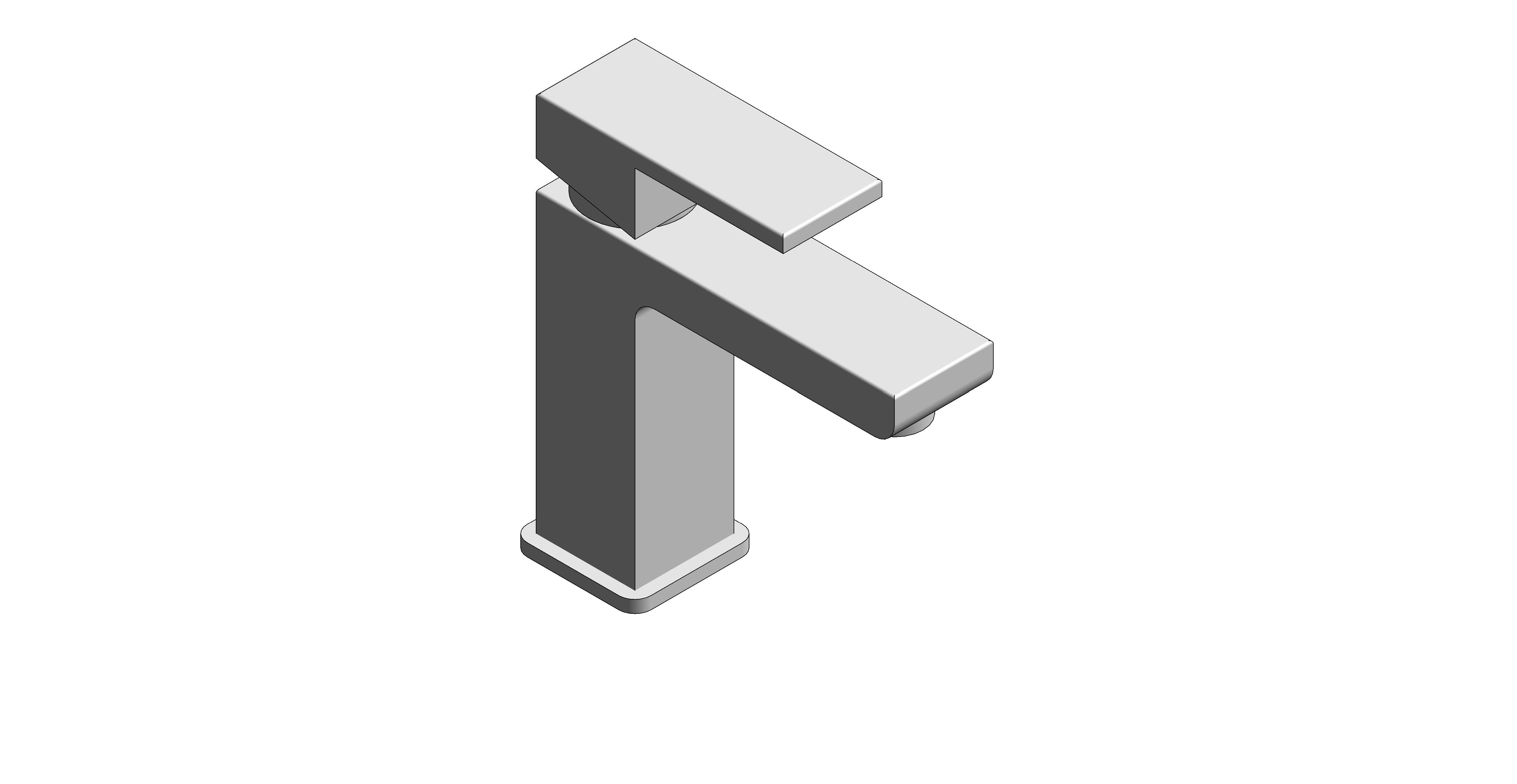 Product: PHASE Mono basin mixer tap with Ecoturn technology, finished in a high-shine polished chrome with lever handle (PHA-200FW/SB-CP)