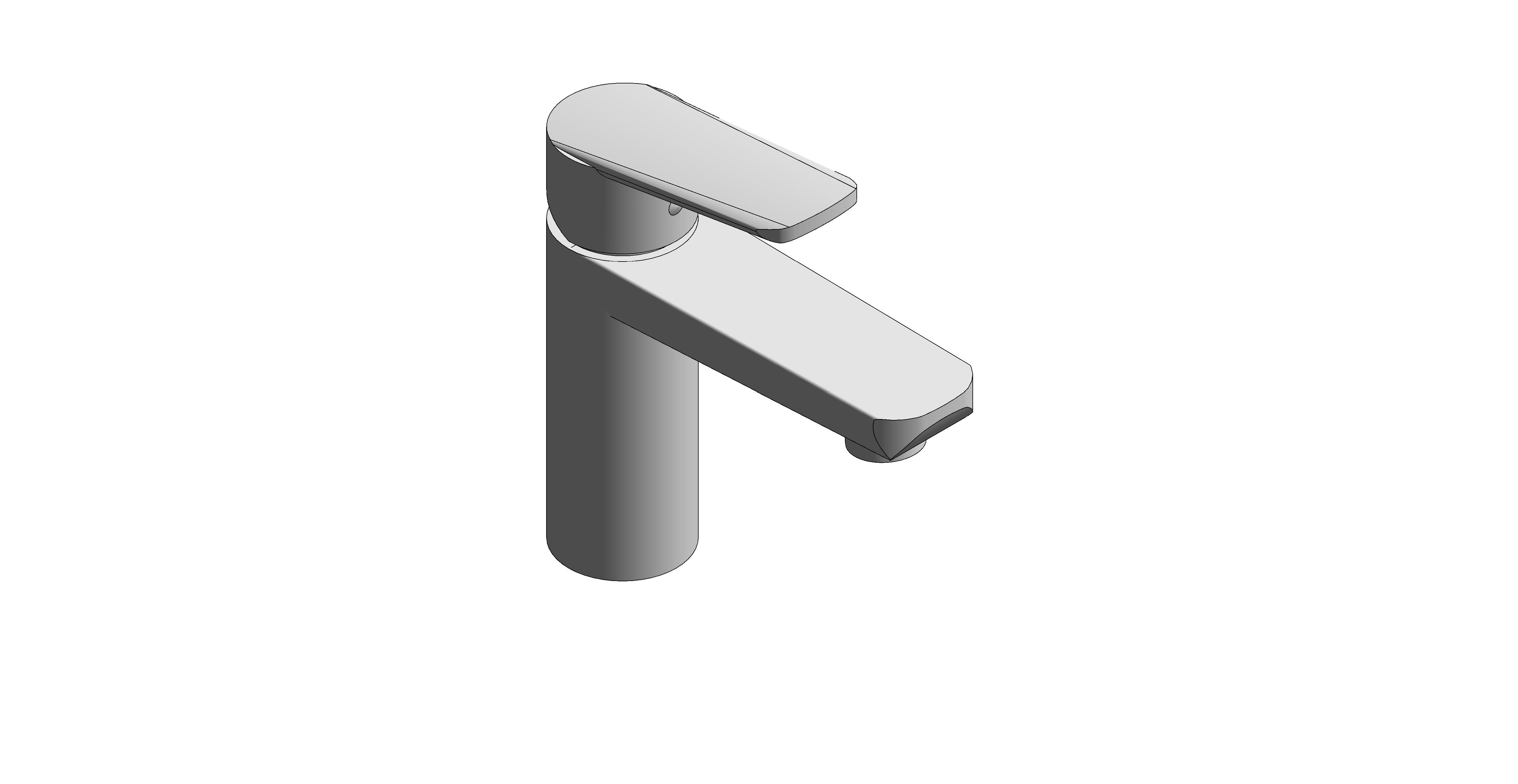 Product: PHOTON Mono basin mixer tap with Ecoturn technology and universal basin waste, finished in a high-shine polished chrome with lever handle (PHO-100FW/CC-CP)