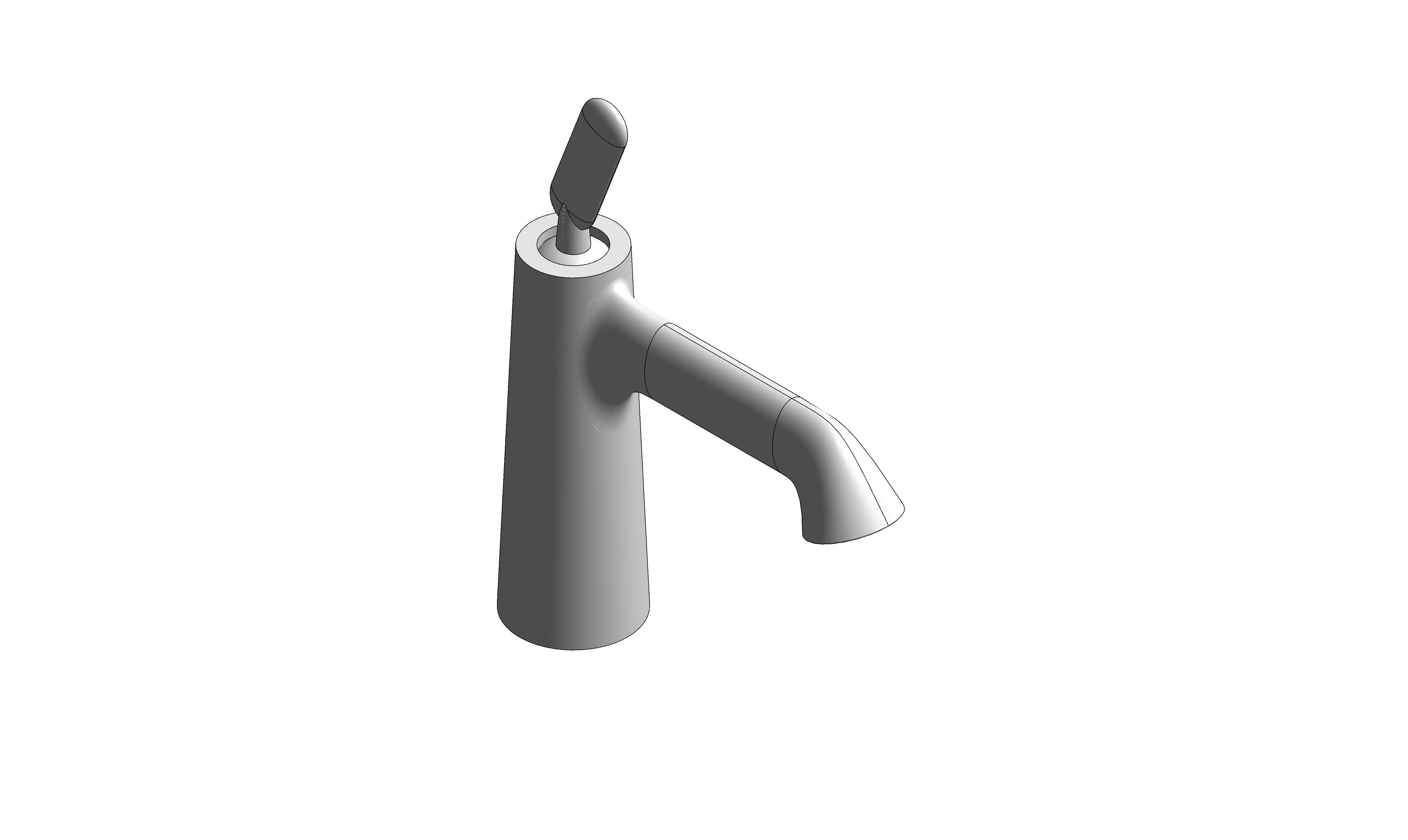 Product: ARRONDI Mono Basin Mixer + Universal Waste (ARR-100/CC-CP)