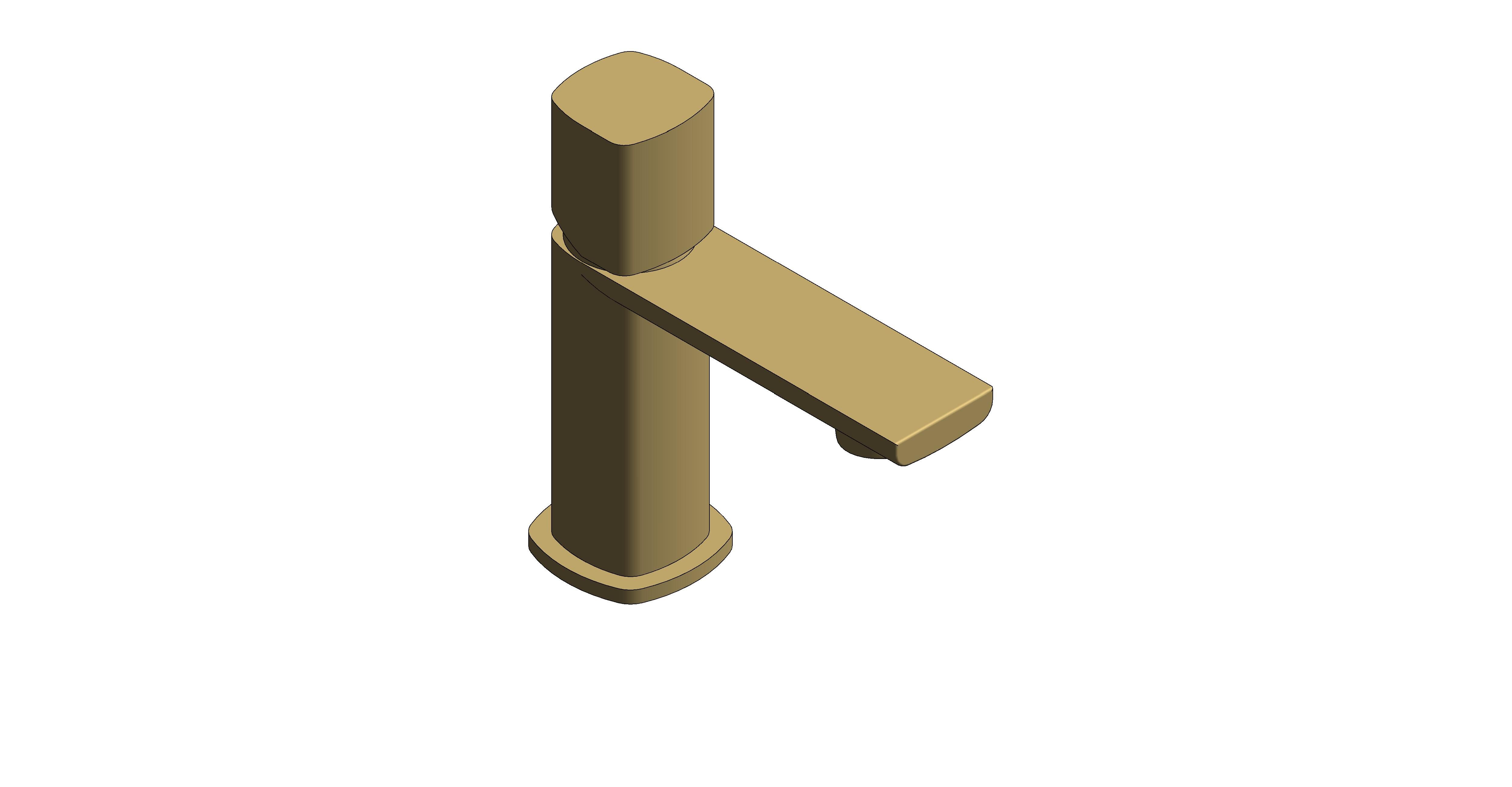 Product: CAMEO Leverless Mini Mono Basin Mixer Tap (CAM-100M/SB-SBR)