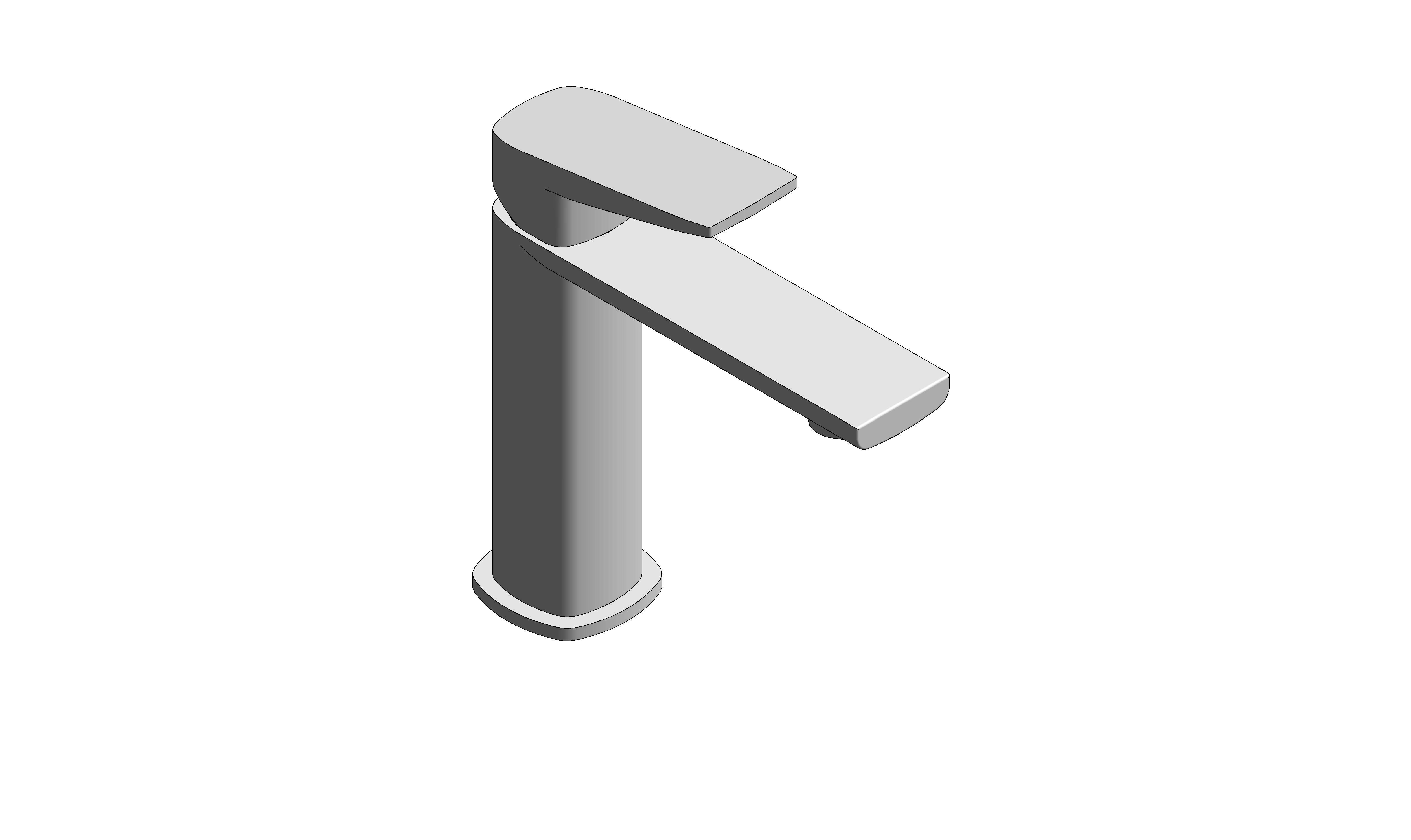 Product: CAMEO Lever Mono Basin Mixer (CAM-200/SB-CP)