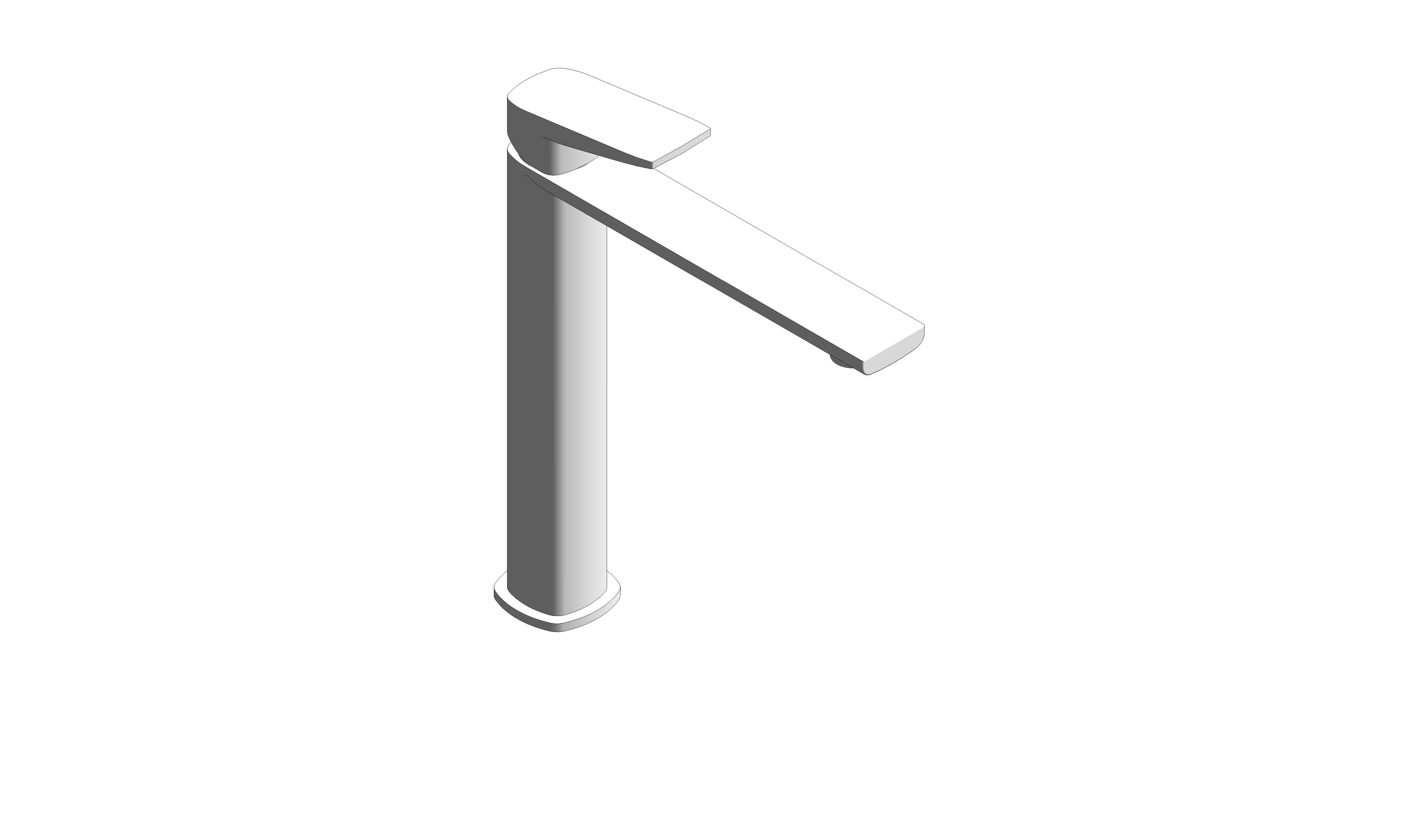 Product: CAMEO Lever Extended Mono Basin Mixer for Low Pressure System (CAM-200E/SB-LP-MW)