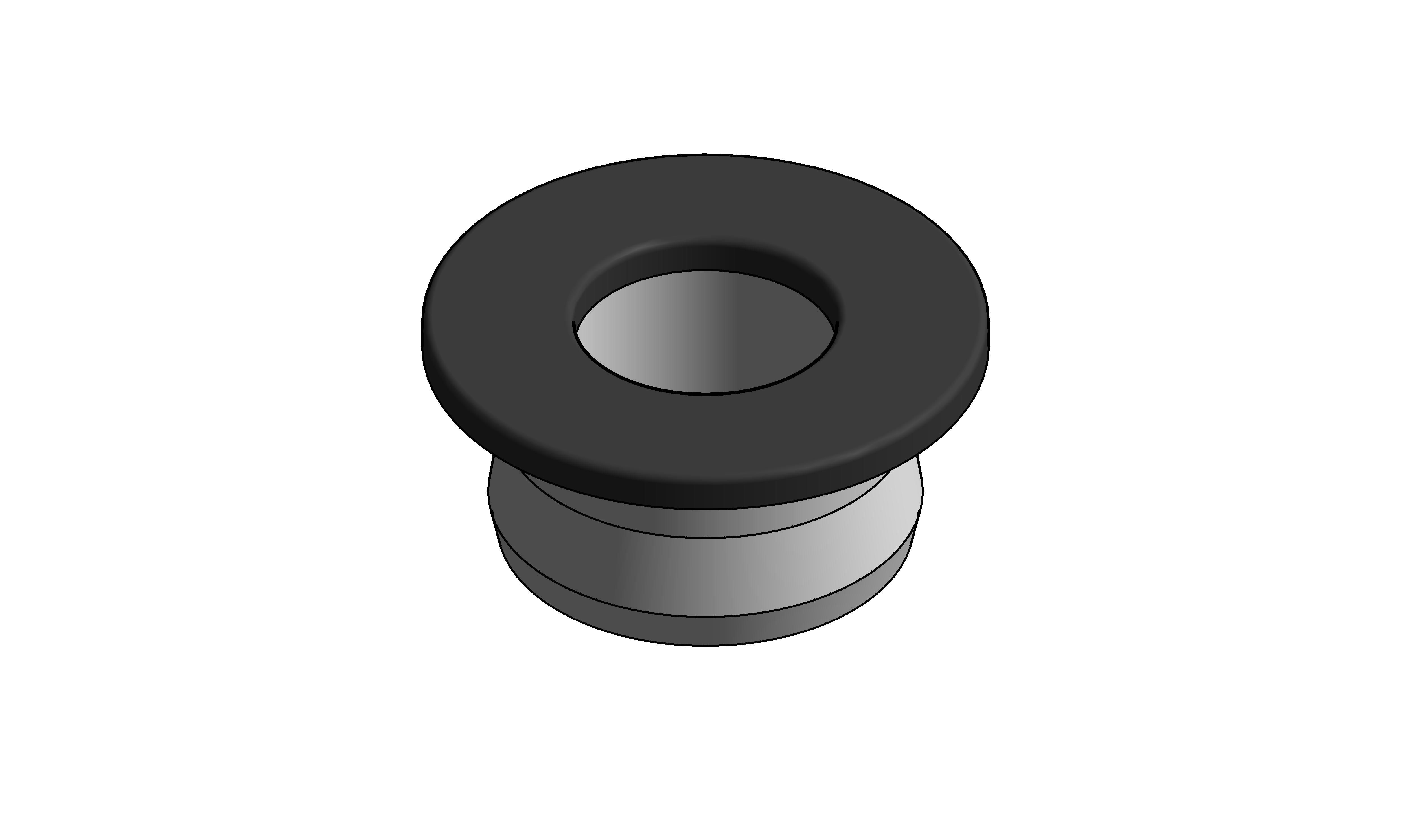Product: CAMEO Ceramic Basin Overflow Cover (CAM-BCO-MB)