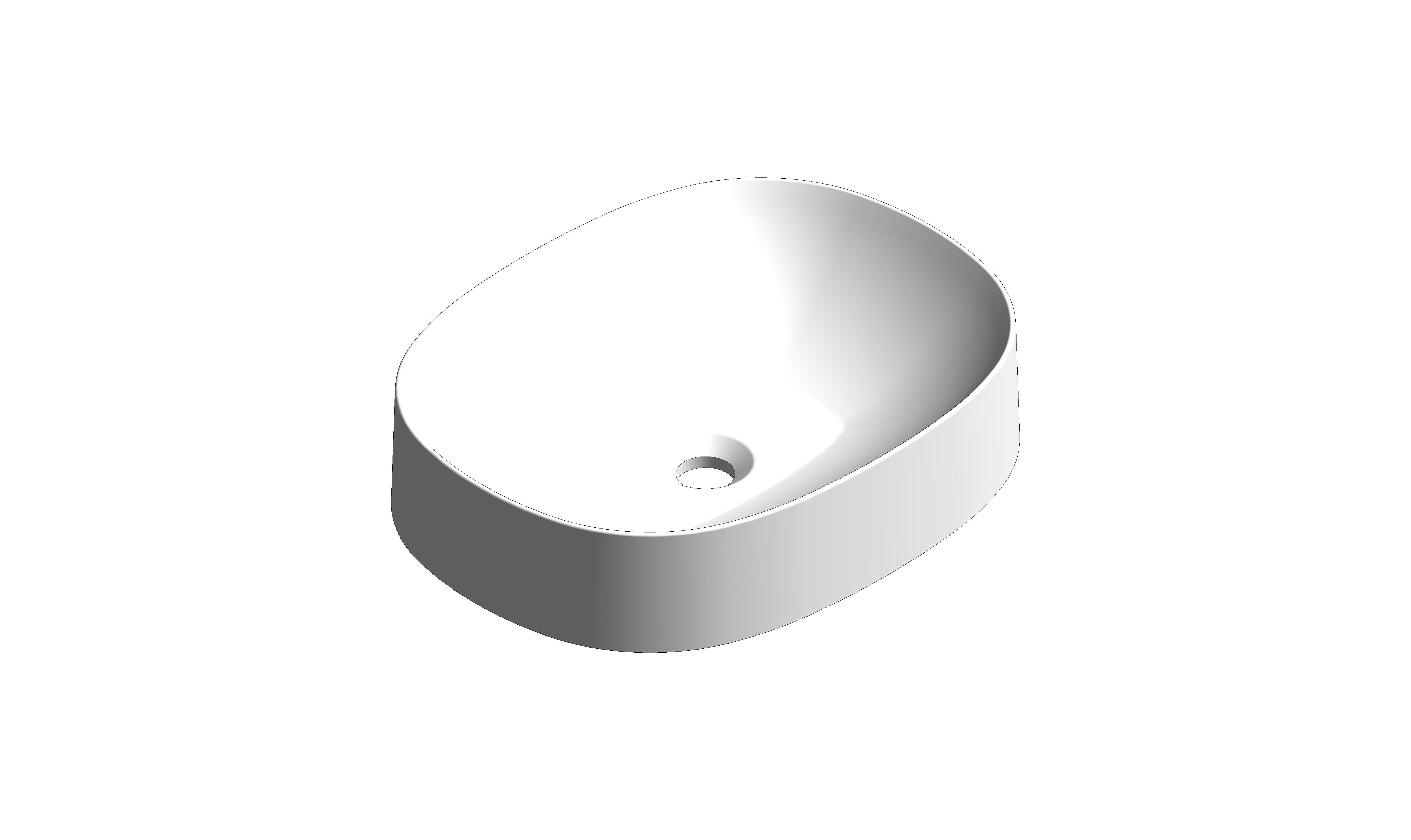 Product: CAMEO Oval Mineral Cast Countertop Basin (CAM-BMOV-GW)