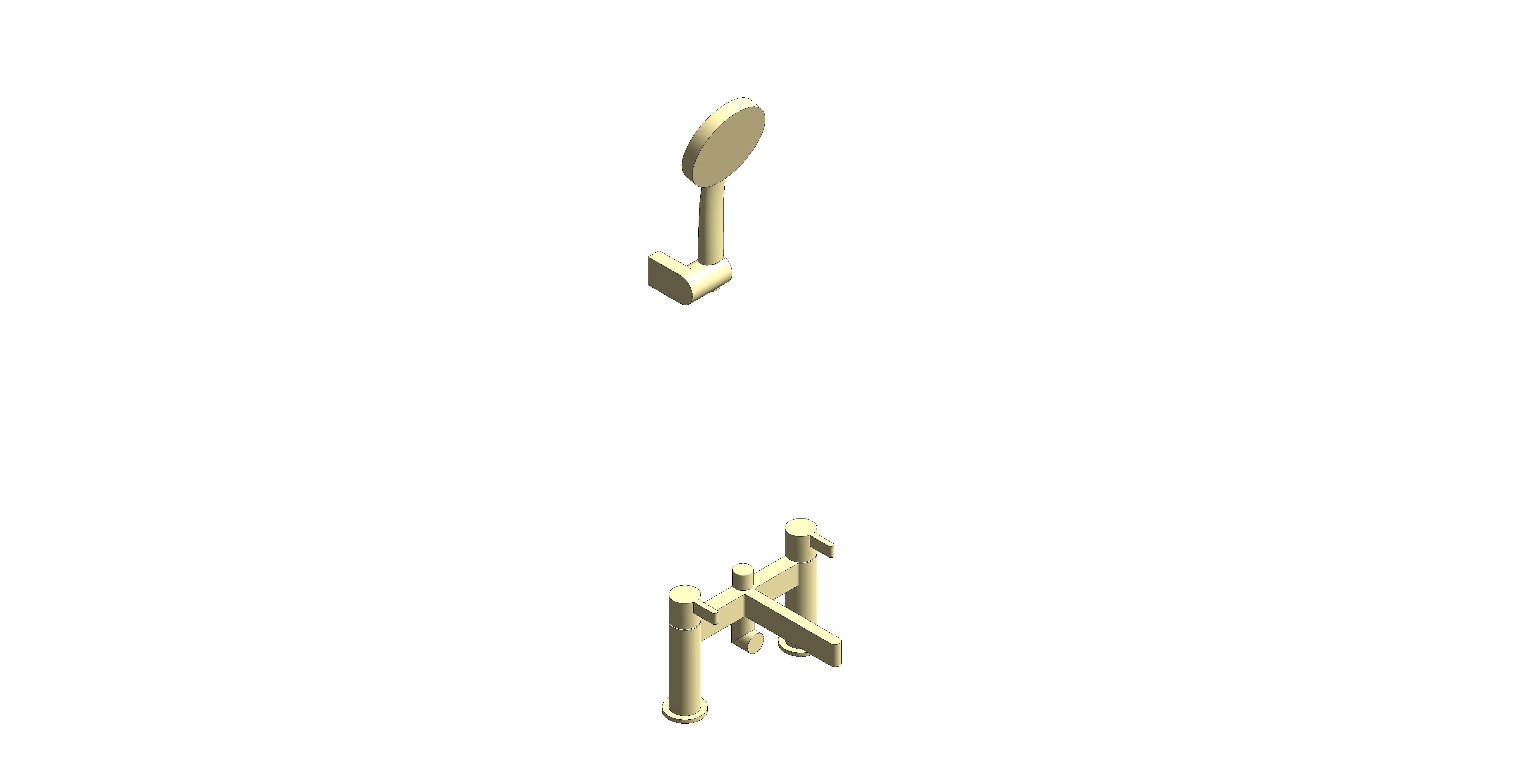 Product: EDIT Bath Shower Mixer + Shower Kit (IND-EDI130+K-BRG)